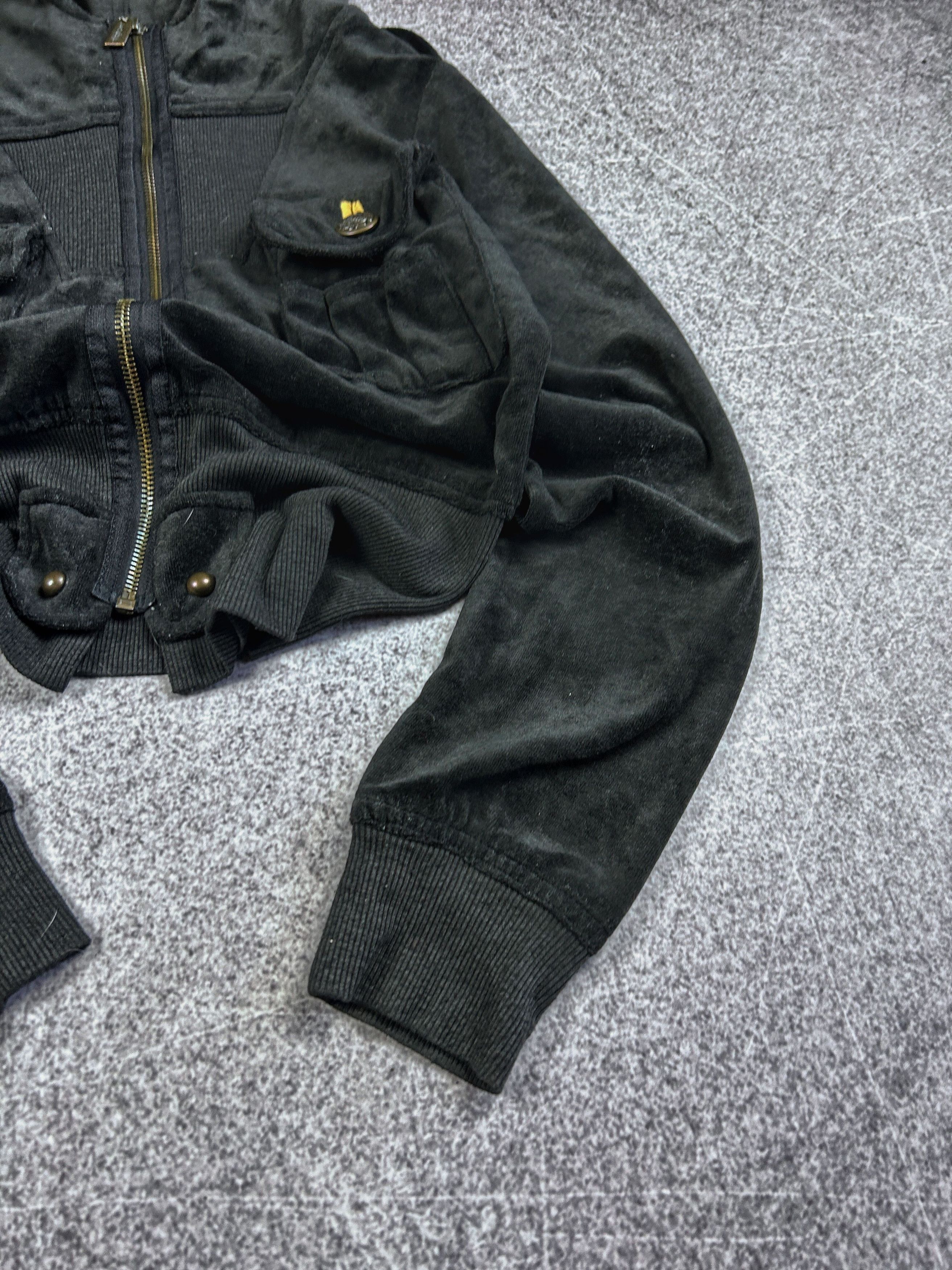 Designer VTG Y2K AVANT GARDE IF SIX WAS NINE STYLE MOHAIR FUR HOODIE Size US S / EU 44-46 / 1 - 4 Thumbnail