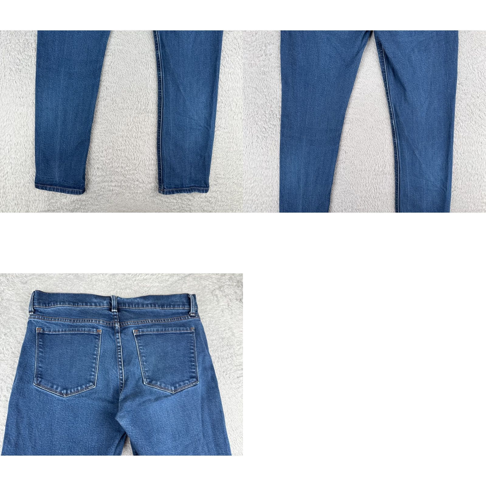 Mott & Bow Mott & Bow Jeans Juniors 3 Blue Denim Boyfriend Skinny Mid Rise 28x30 Jeans Womens Size 26" / US 2 / IT 38 - 10 Thumbnail