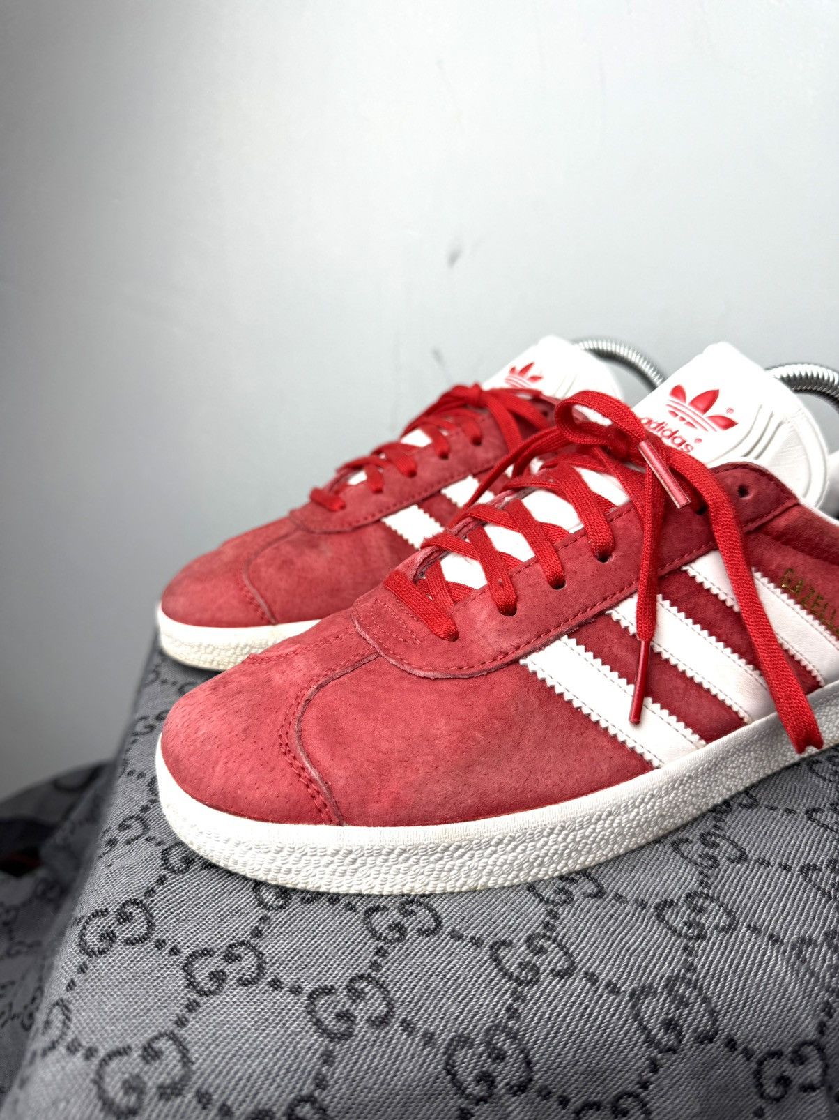Adidas Vintage Style Adidas Gazelle Low Top Suede Trainers Sneakers Size US 7.5 / EU 40-41 - 2 Thumbnail
