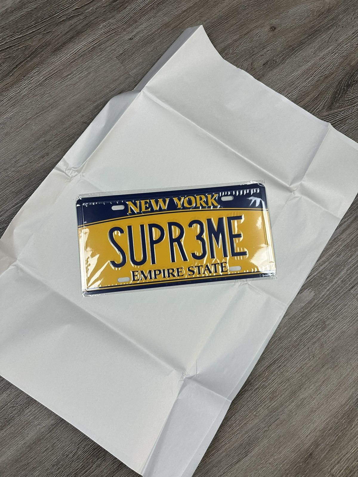 Supreme Supreme New York License Plate Multicolor SS25 Size ONE SIZE - 1 Thumbnail