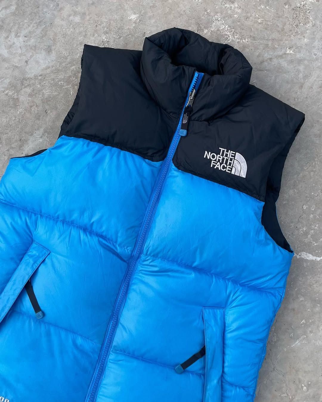 The North Face Vintage TNF 700 Nuptse Down Sleeveless Puffer Jacket Size US S / EU 44-46 / 1 - 4 Thumbnail