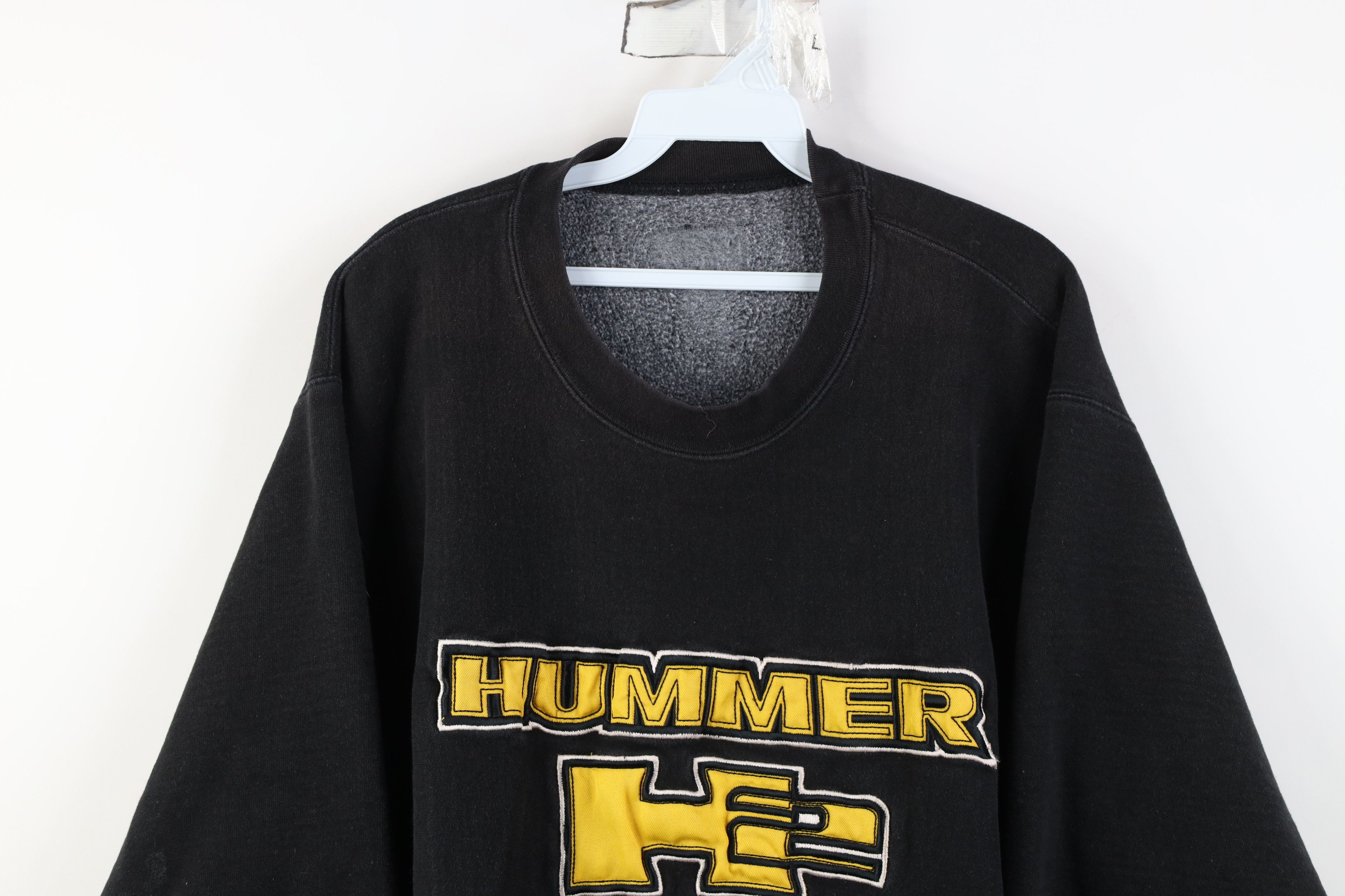 Vintage Vintage Y2K Heavy Hummer H2 Reverse Weave Sweatshirt Size US XL / EU 56 / 4 - 2 Thumbnail