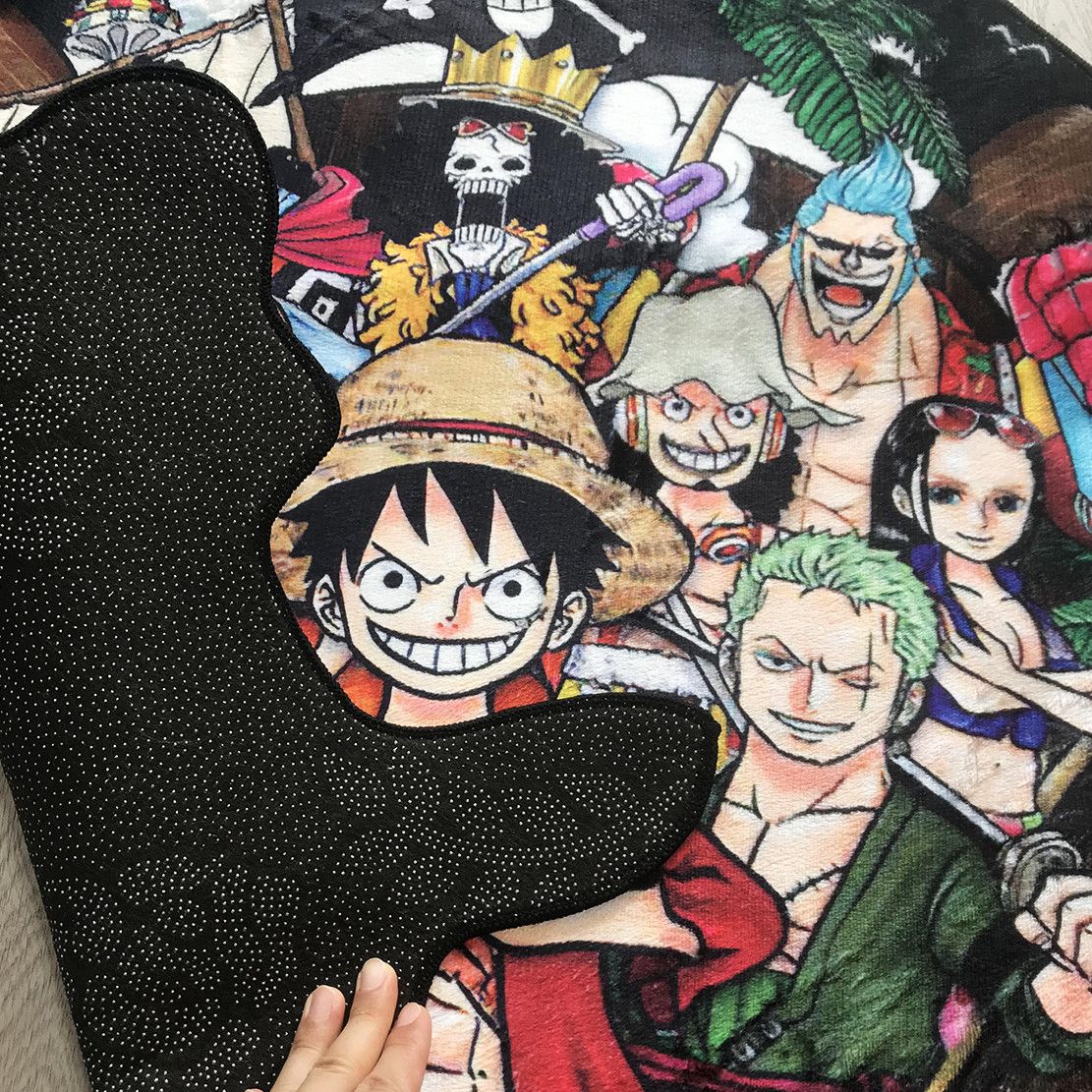 Japanese Brand × Vintage Custom Rug Design One Piece Rudder Design Anime Size ONE SIZE - 2 Thumbnail