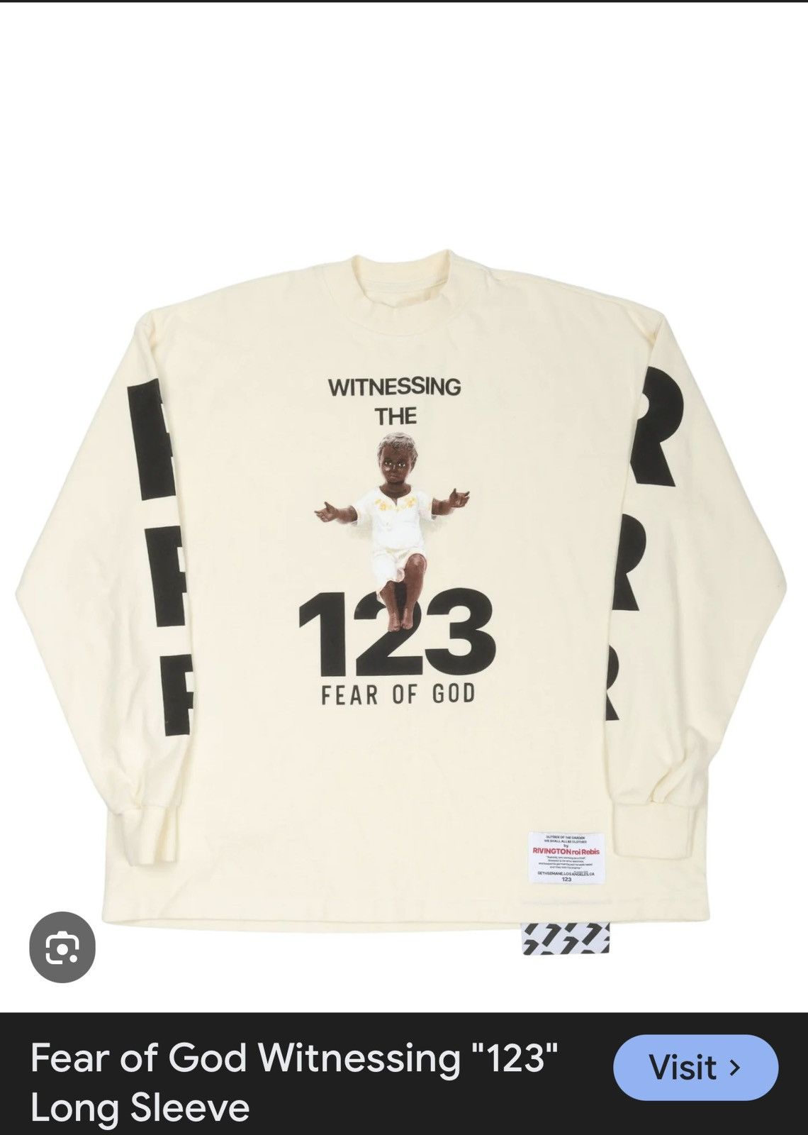 Fear Of God Rrr 123 | Grailed