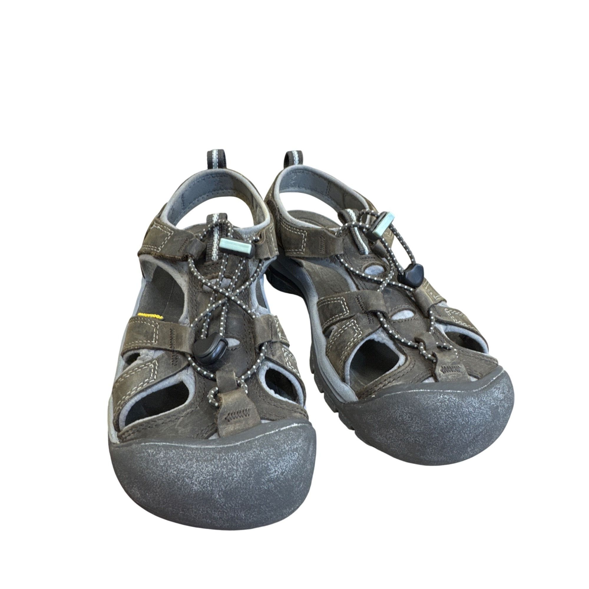KEEN Keen Mens Brown Leather Hiking Sandals Shoes size 8 SKU 8236 Size US 8 / EU 41 - 8 Thumbnail