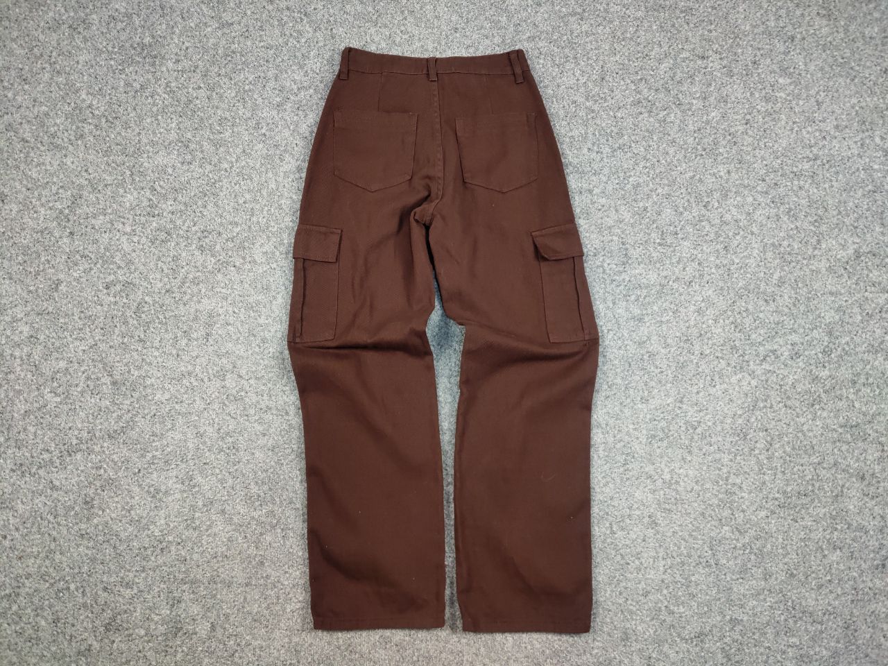 Japanese Brand Vintage 90's Japan Style Y2K Brown Denim Cargo Jeans Pants Size 26" / US 2 / IT 38 - 6 Thumbnail