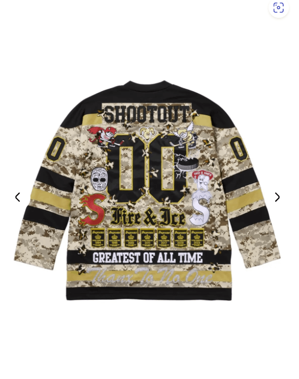 Supreme Supreme Fire and Ice Hockey Jersey - XL Size US XL / EU 56 / 4 - 2 Thumbnail