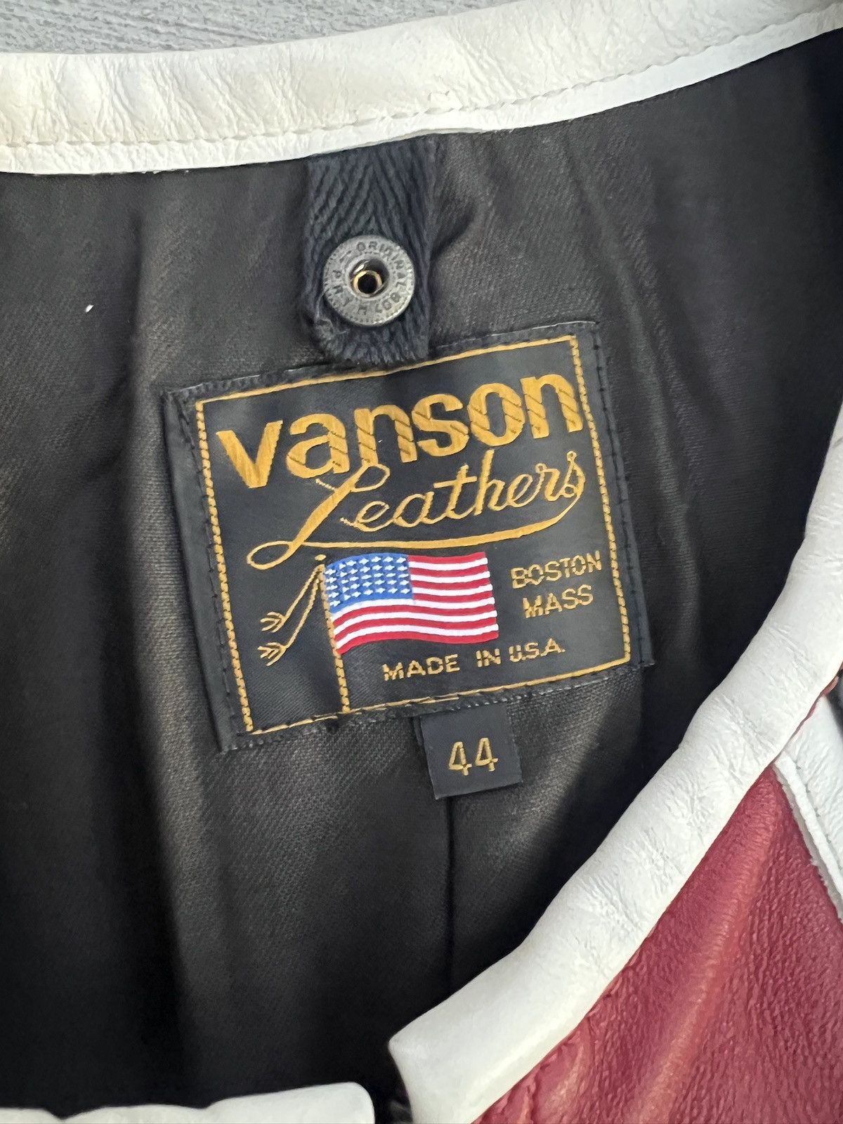Vanson Leathers Vanson Single Riders Jacket One Star #12 Leather Jacket 44 Size US S / EU 44-46 / 1 - 5 Thumbnail
