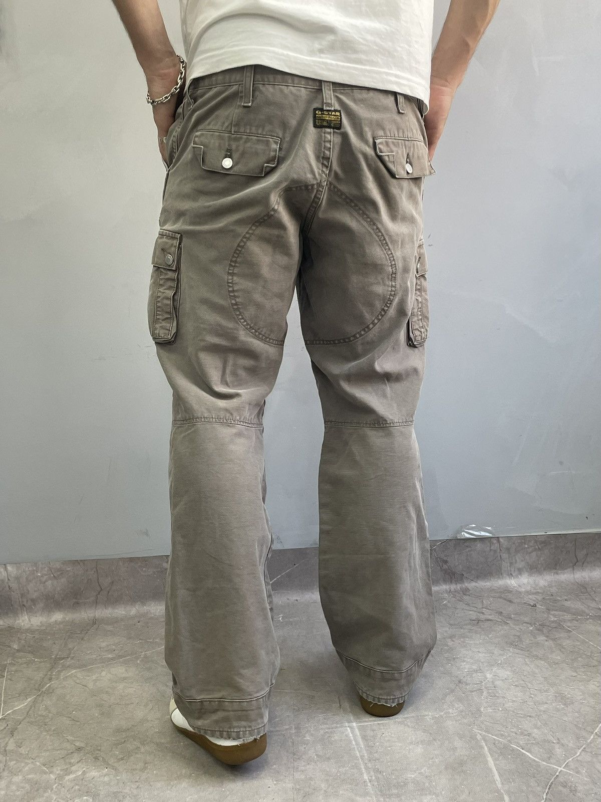 G-Star G Star Raw Elwood cargo retro pants jeans y2k Size US 29 - 10 Thumbnail