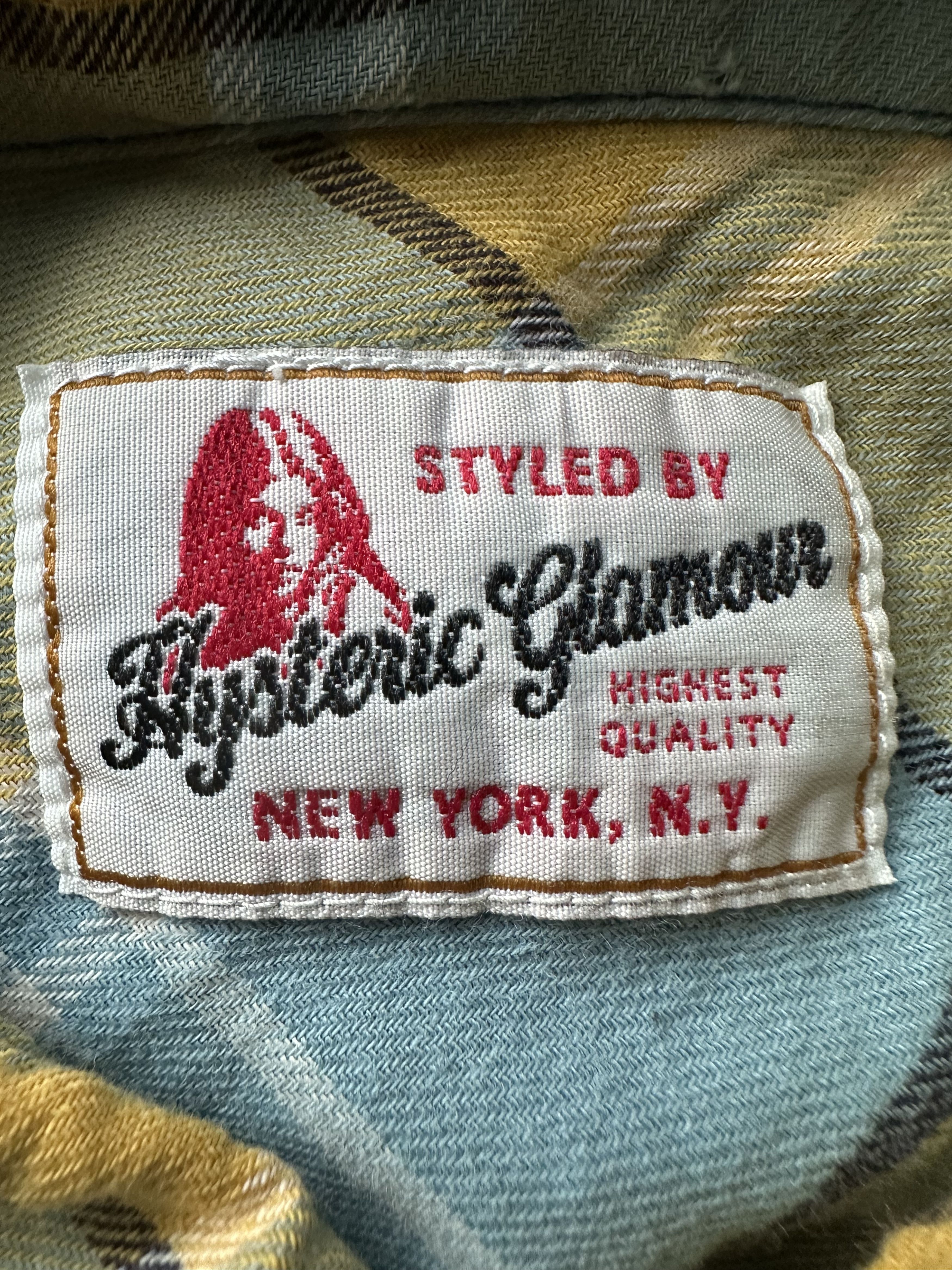 Hysteric Glamour Hysteric Glamour Gusset Tartan Plaid Long Sleeve Shirt Size US S / EU 44-46 / 1 - 17 Thumbnail