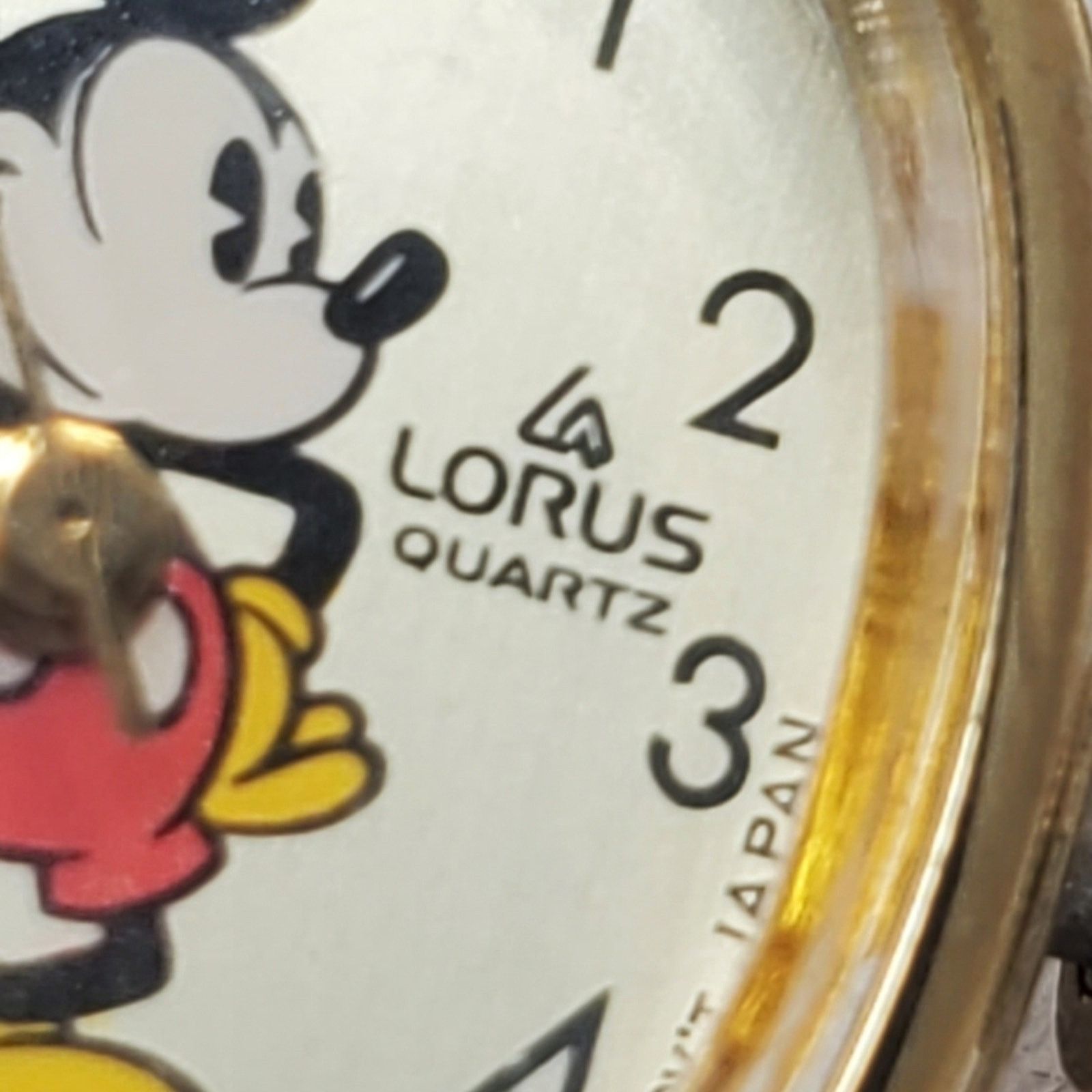 Disney Disney X Lorus Vintage Gold-Toned Mickey Mouse Oval Watch Size ONE SIZE - 3 Thumbnail
