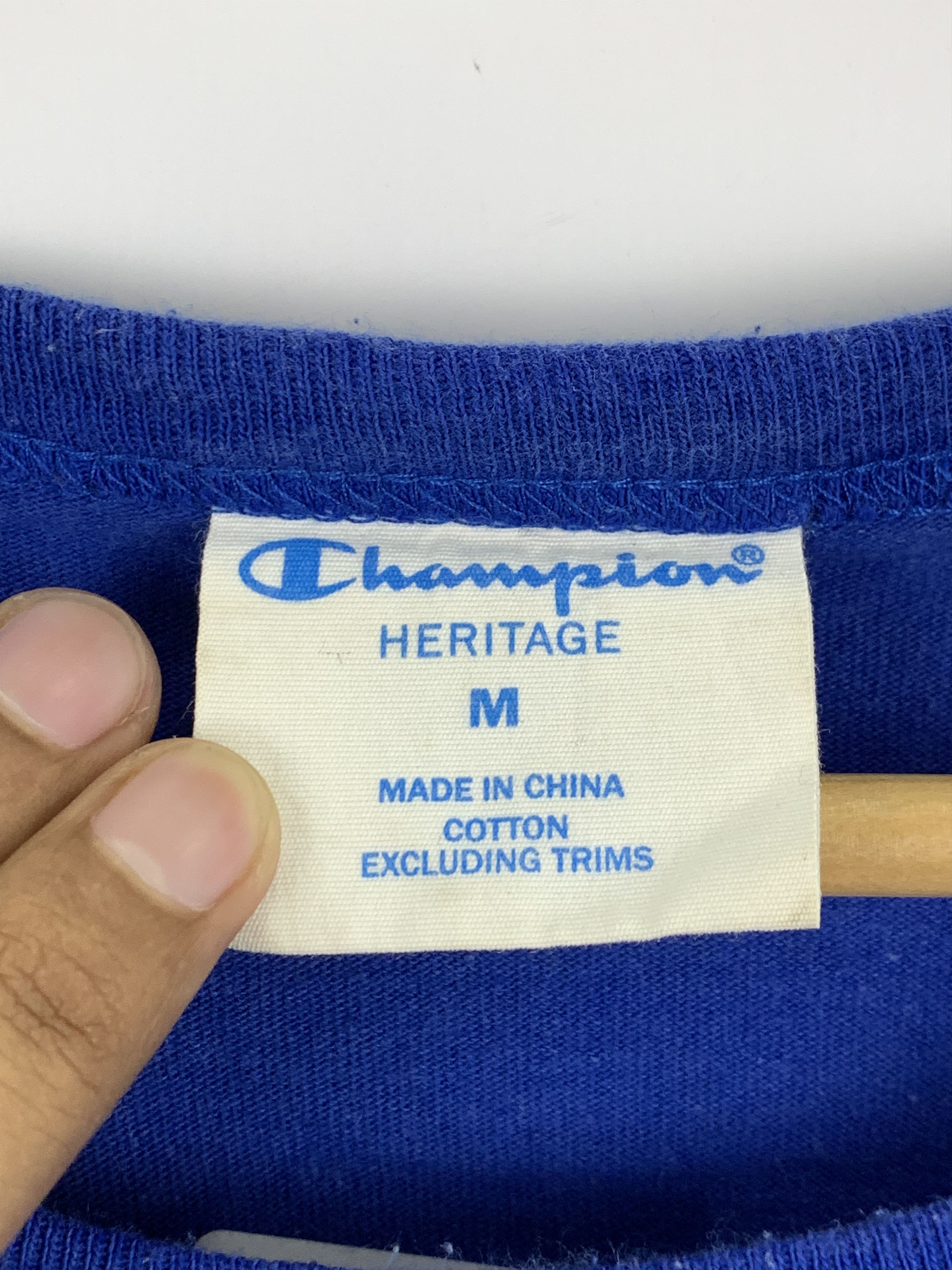 Champion Vintage 90s Champion Big Logo Embroidery Spellout Tee TA0040 Size US M / EU 48-50 / 2 - 5 Thumbnail