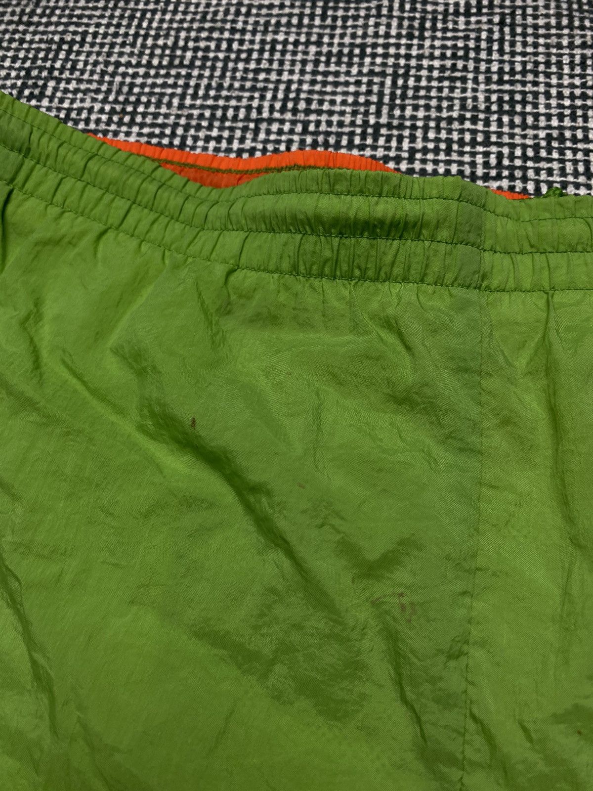 Nike × Vintage Nike vintage Big swoosh shorts y2k drill Size US 31 - 5 Thumbnail