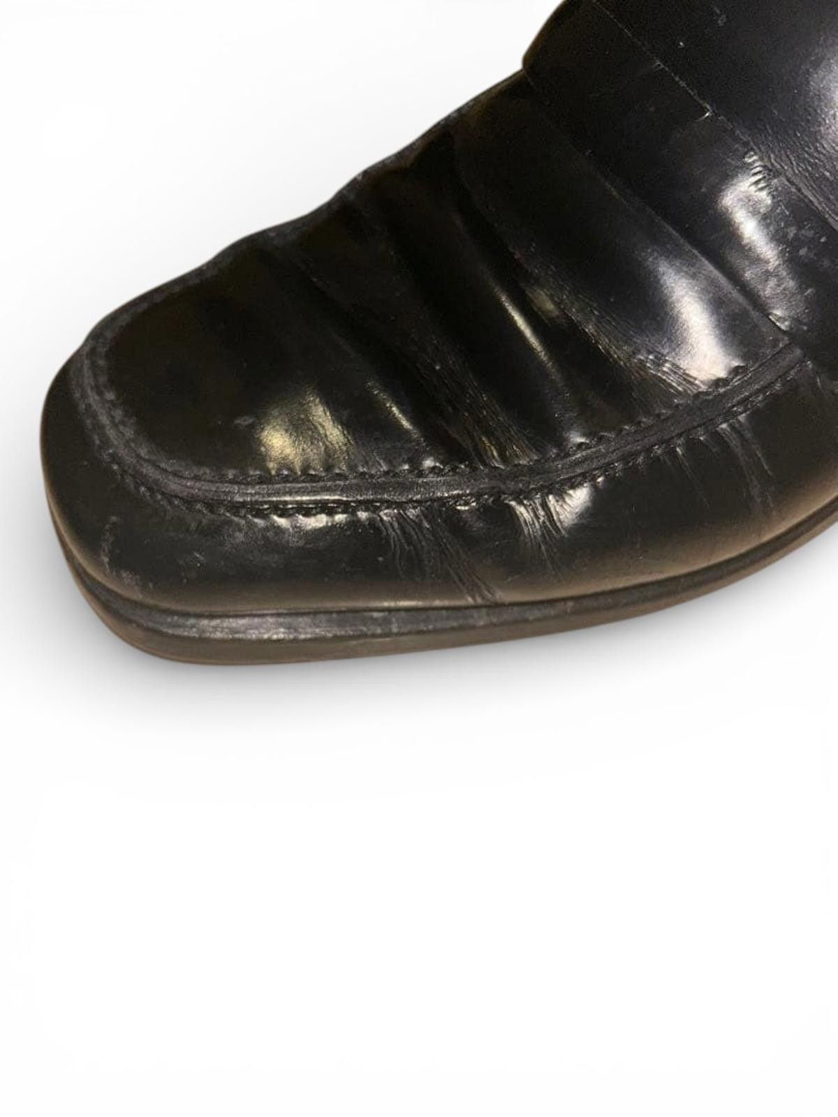 Gucci Gucci - Black Leather Men's Loafers Size US 9 / EU 42 - 5 Thumbnail