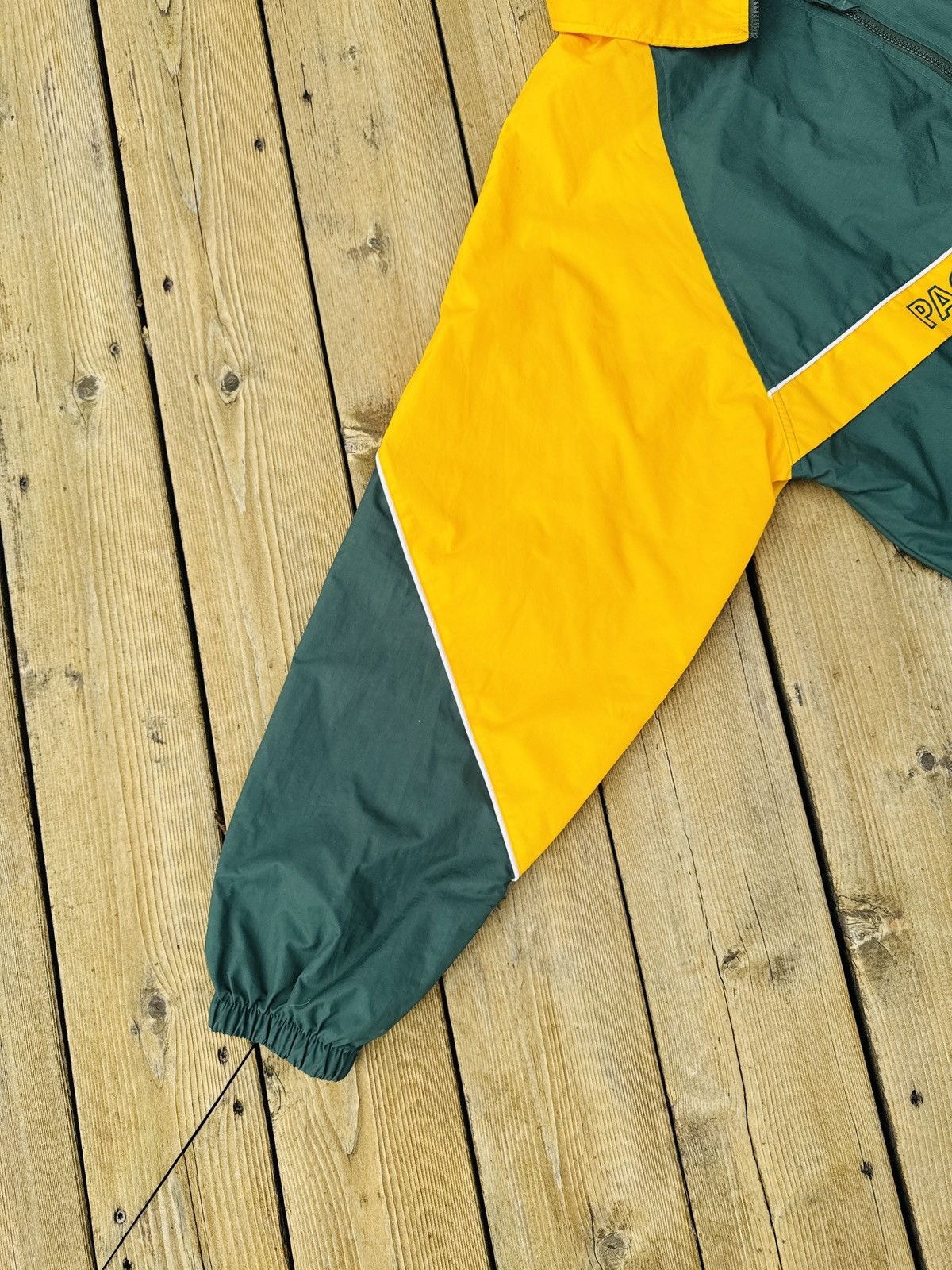 Logo Athletic Vintage 90s Green Bay Packers Logo Athletic Windbreaker Size US XL / EU 56 / 4 - 4 Thumbnail