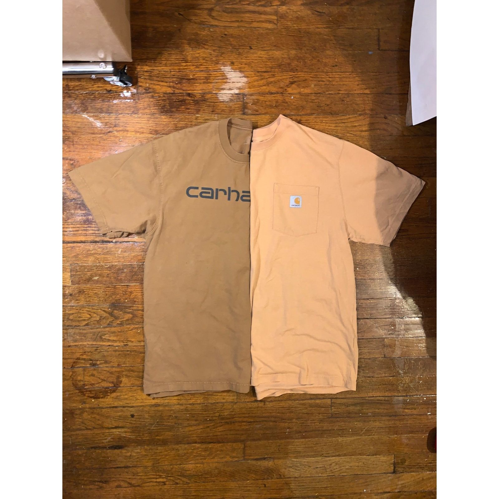 Carhartt Carhartt T-Shirt Bundle Mens Large Tan Brown Size US L / EU 52-54 / 3 - 1 Thumbnail