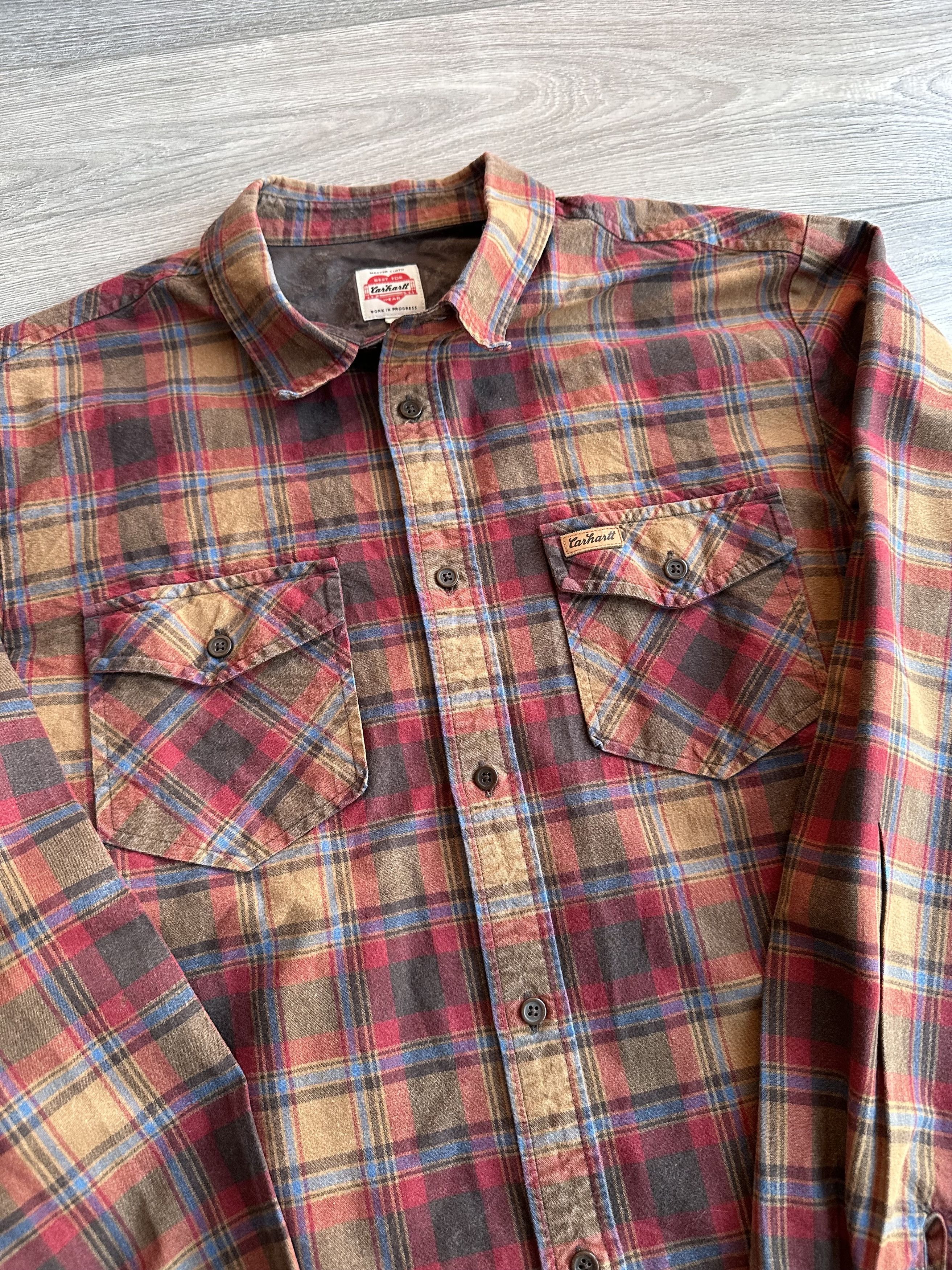Carhartt × Vintage Carhartt vintage shirt Size US XL / EU 56 / 4 - 3 Thumbnail