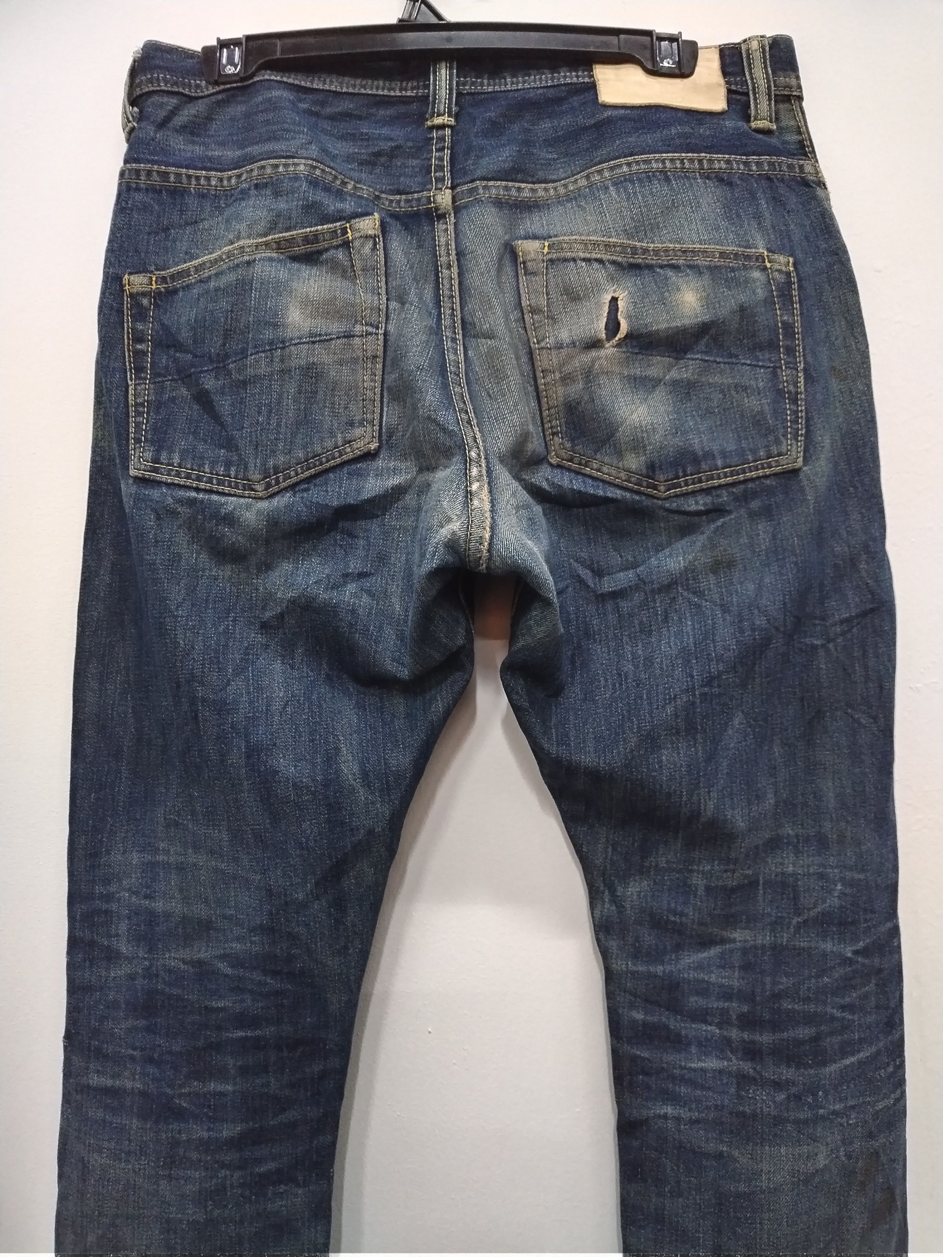 Japanese Brand Vtg selvedge somet straight jeans nice design & character Size US 32 / EU 48 - 12 Thumbnail