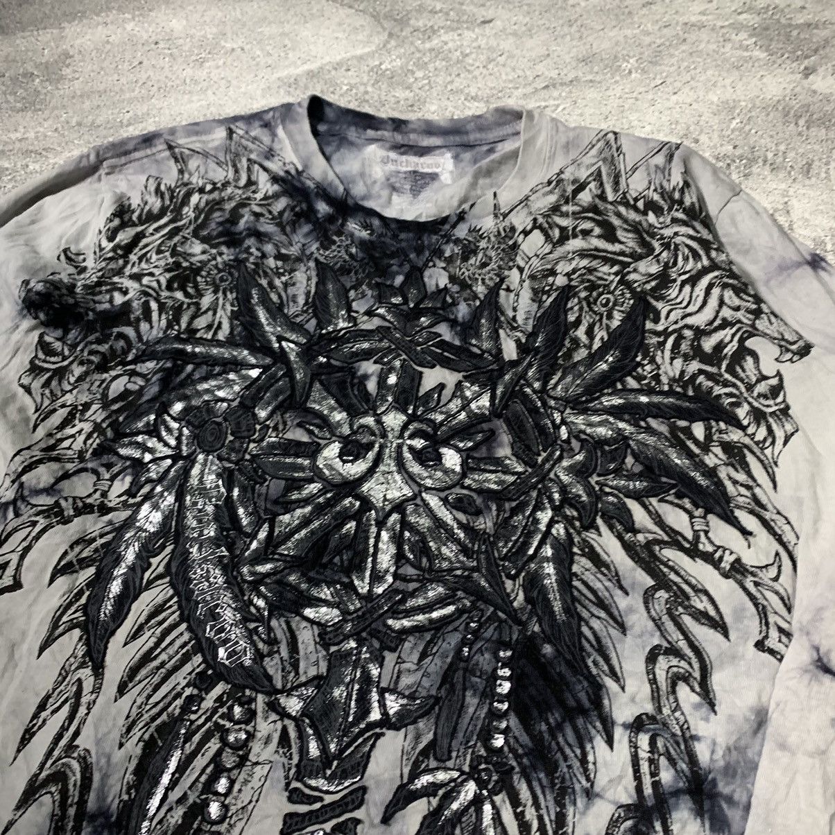 BUCKAROO 💸Buckaroo Gothic Tribal Longsleeve💸 IfSixWasNine Style LGB Size US XL / EU 56 / 4 - 10 Thumbnail