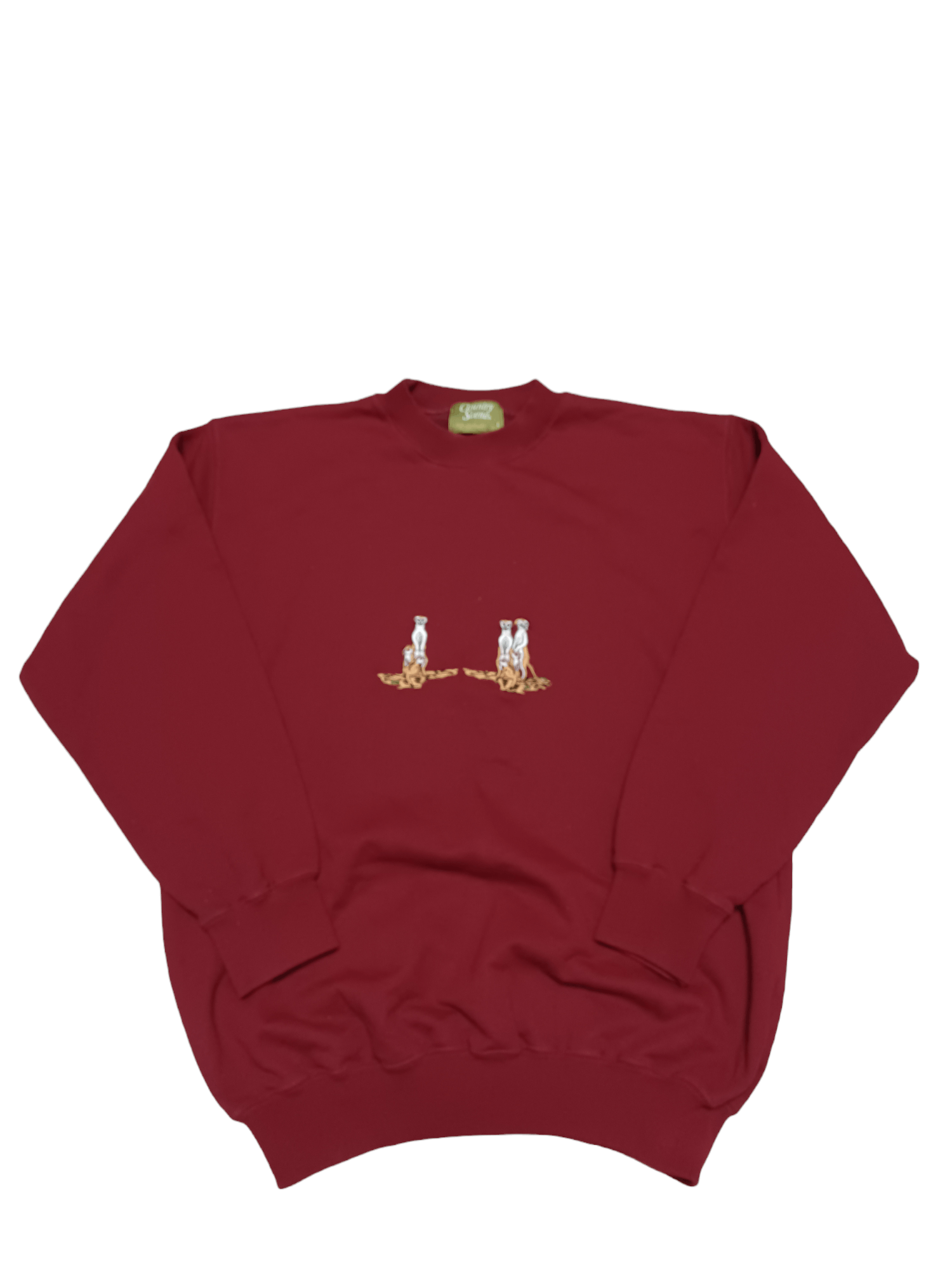 Other MEERKATS VINTAGE EARLY 90S OR 80S COUNTRY SCENE SWEATSHIRT Size US L / EU 52-54 / 3 - 1 Thumbnail