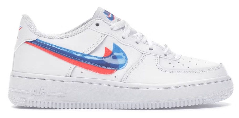 Nike Air Force 1 Low 3D Glasses GS Grailed