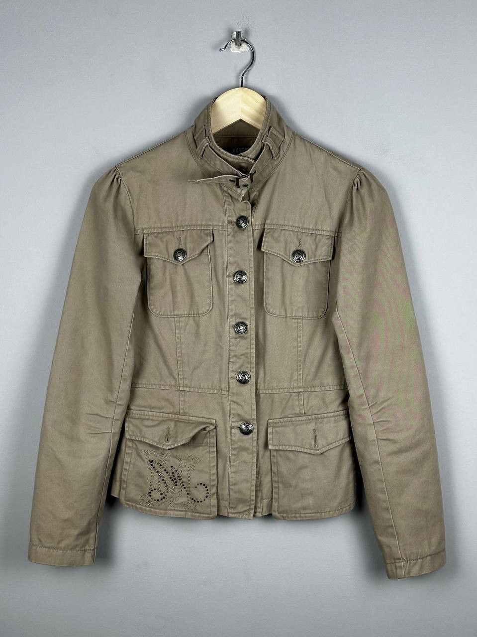 Morgan De Toi Morgan de Toi Vintage brown Cropped Biker Jacket Size S / US 4 / IT 40 - 1 Thumbnail