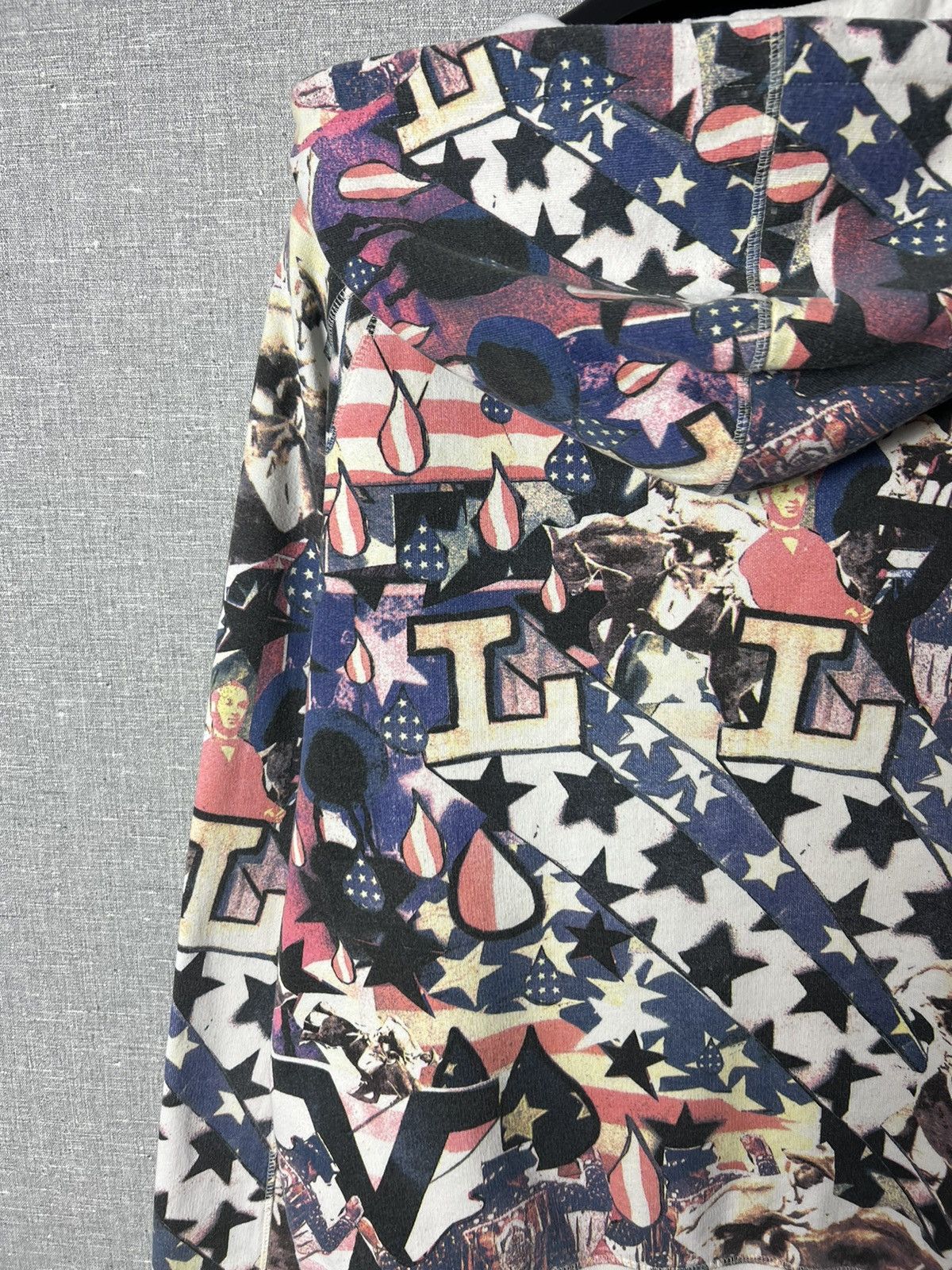 Levi's Vintage Levis Engineered Jeans All Over Printed Zip Hoodie Size US L / EU 52-54 / 3 - 13 Thumbnail