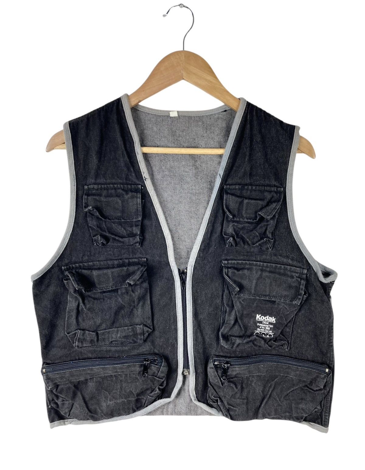Kodak Vintage 1988 Kodak Official Professional Film Olympic Vest Size US M / EU 48-50 / 2 - 2 Thumbnail