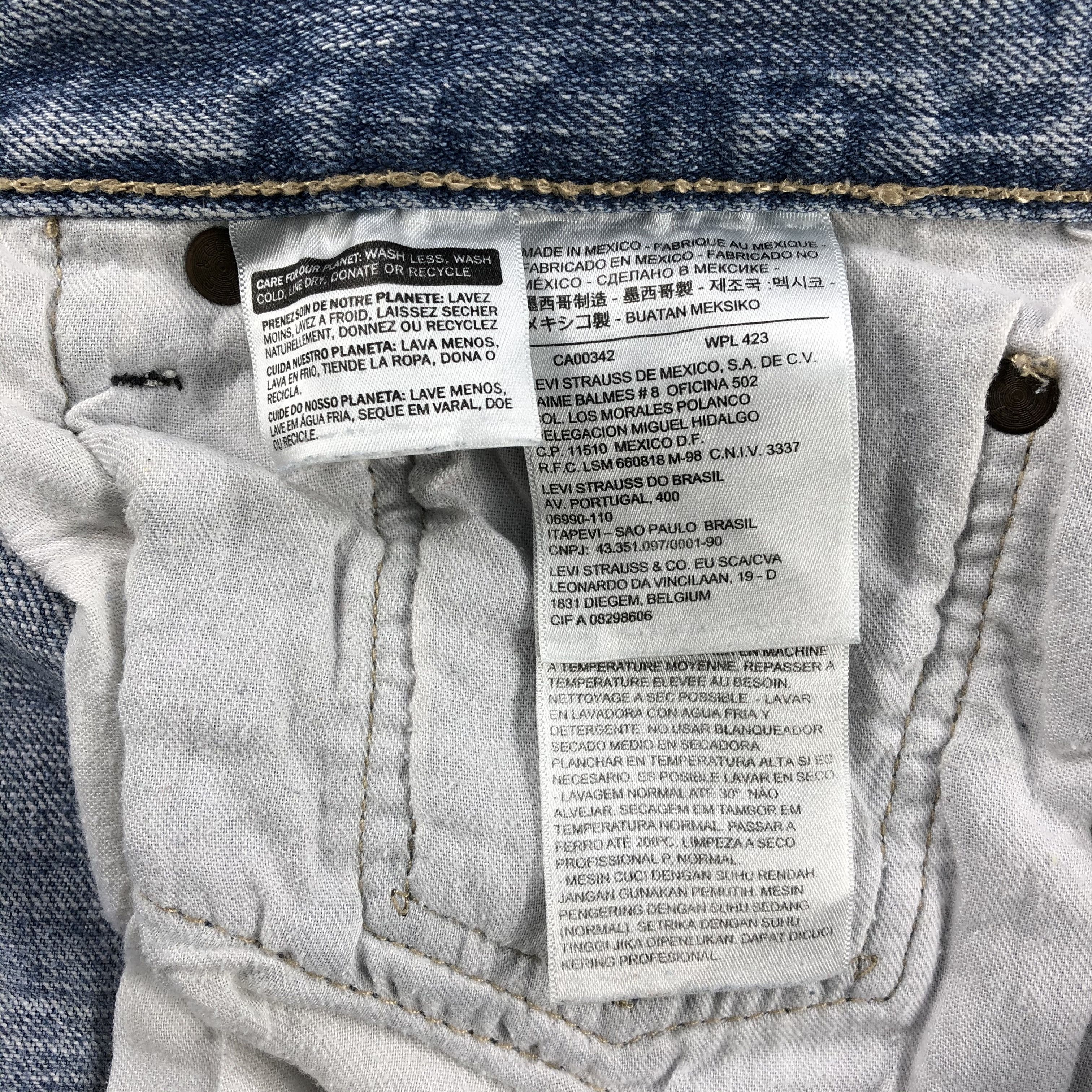 Levi's Vintage Levi's 501 Jeans Medium Wash Denim KJ322 Size US 36 / EU 52 - 10 Thumbnail