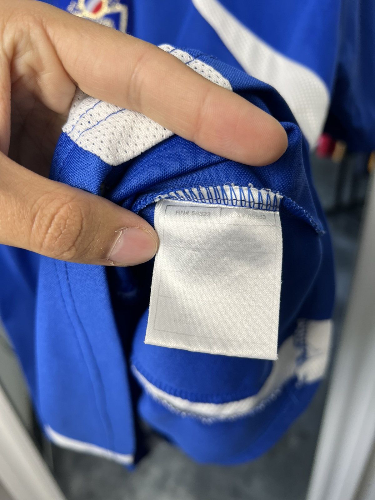 Lotto Sport Lotto Serbia Montenegro Home Jersey XL Blue 2000s Size US XL / EU 56 / 4 - 12 Thumbnail