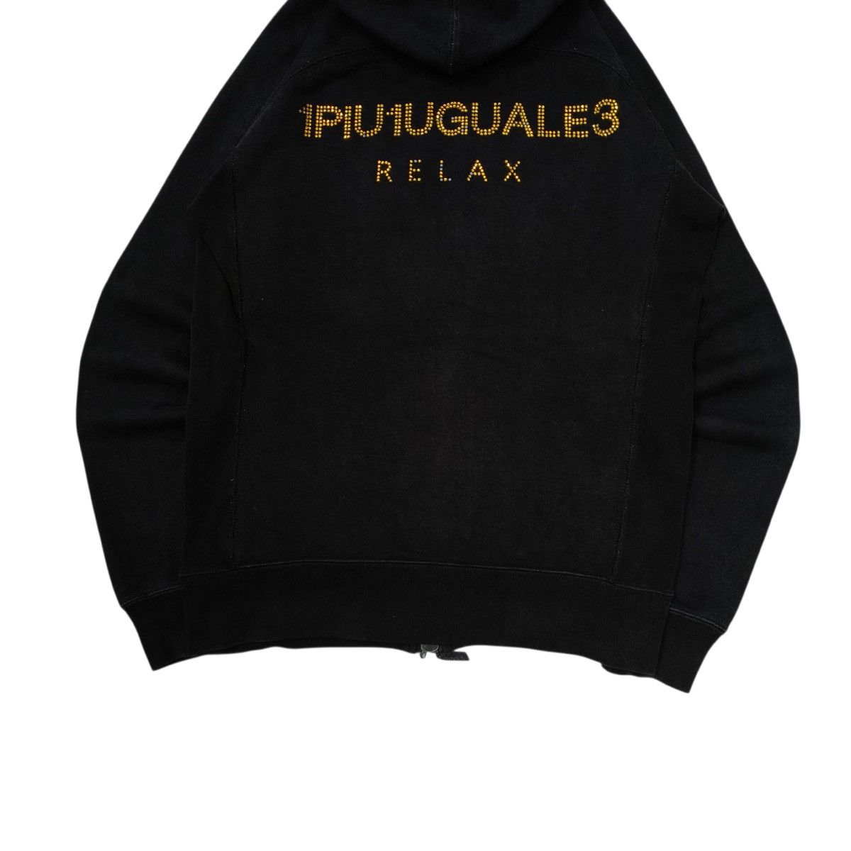 Japanese Brand Japanese 1piu1uguale3 Relax Small Logo Full Zip Hoodie Size US M / EU 48-50 / 2 - 8 Thumbnail