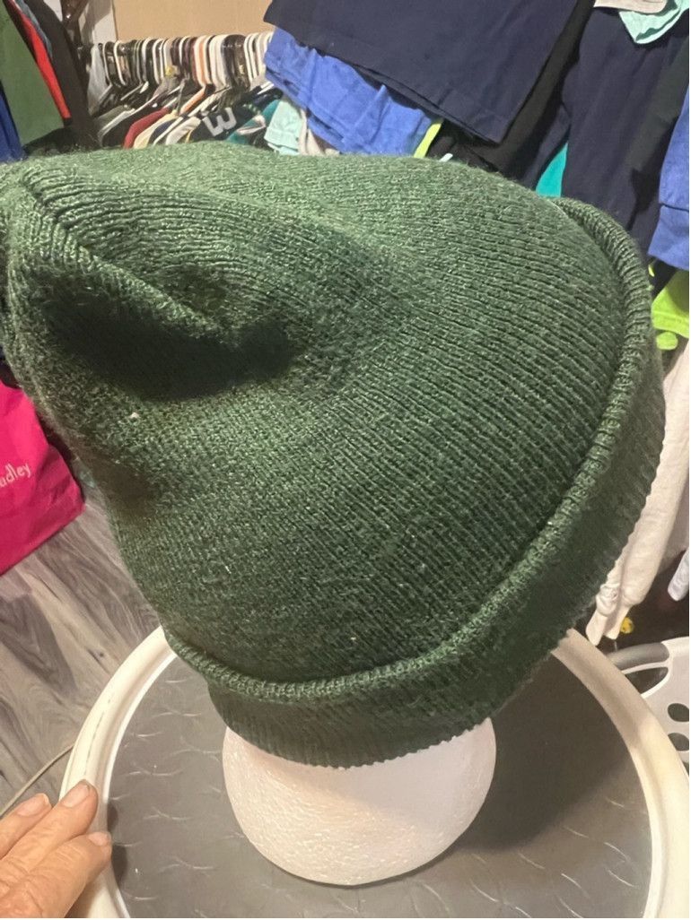 Other Unisex Unbranded Beanie One Size Green Size ONE SIZE - 4 Thumbnail
