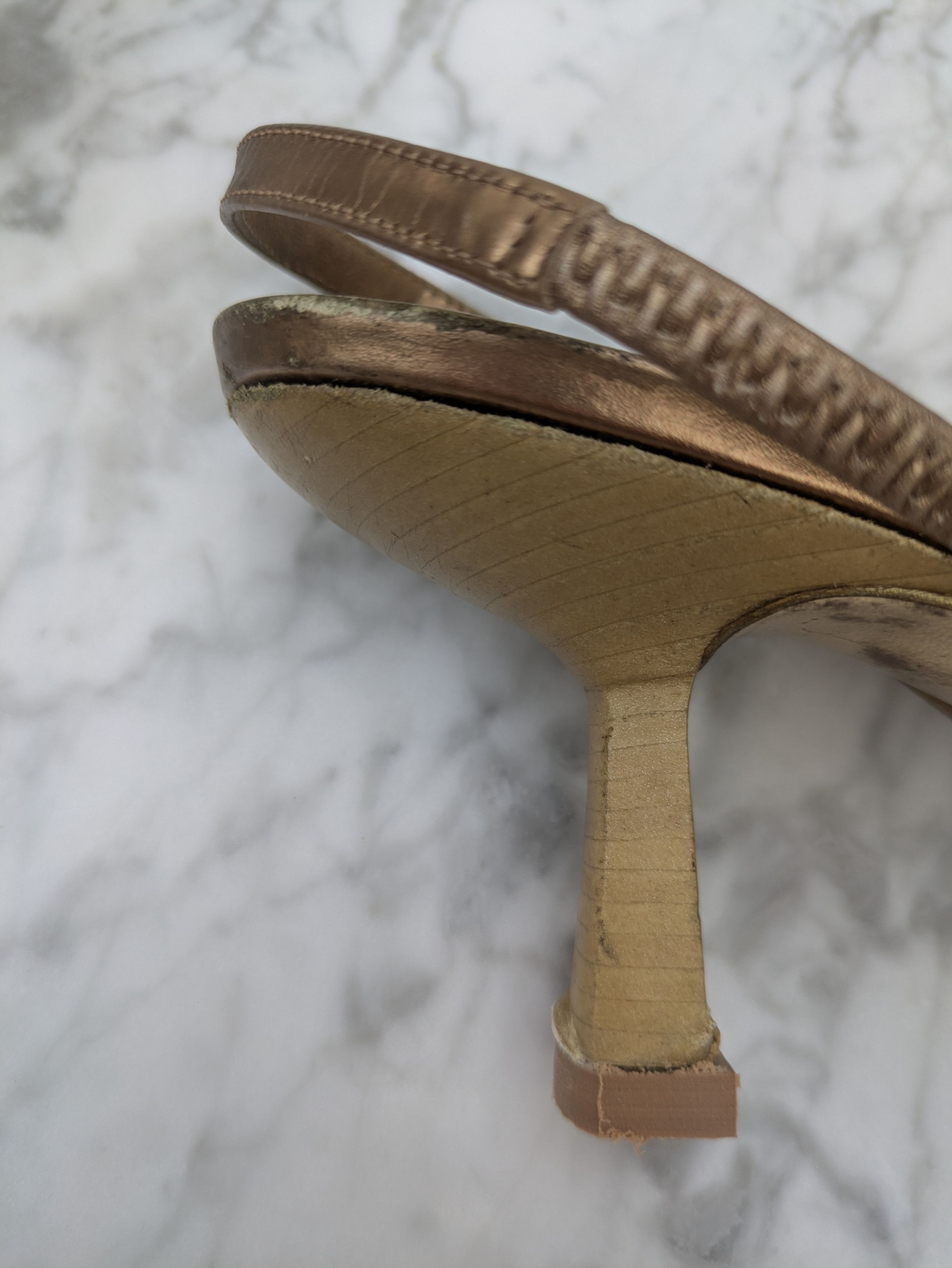 Gucci Tom Ford Gucci embellished heels Fall 2000 Collection Size US 6.5 / IT 36.5 - 10 Thumbnail