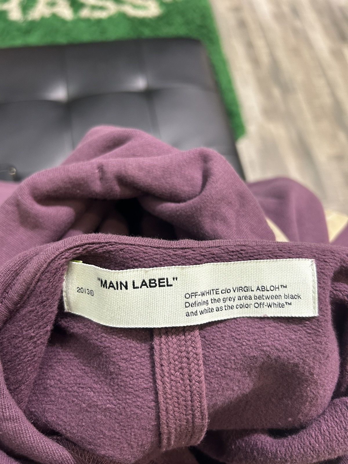 Off-White Off-White Tape Arrows Print Hoodie Size US XXS / EU 40 - 6 Thumbnail
