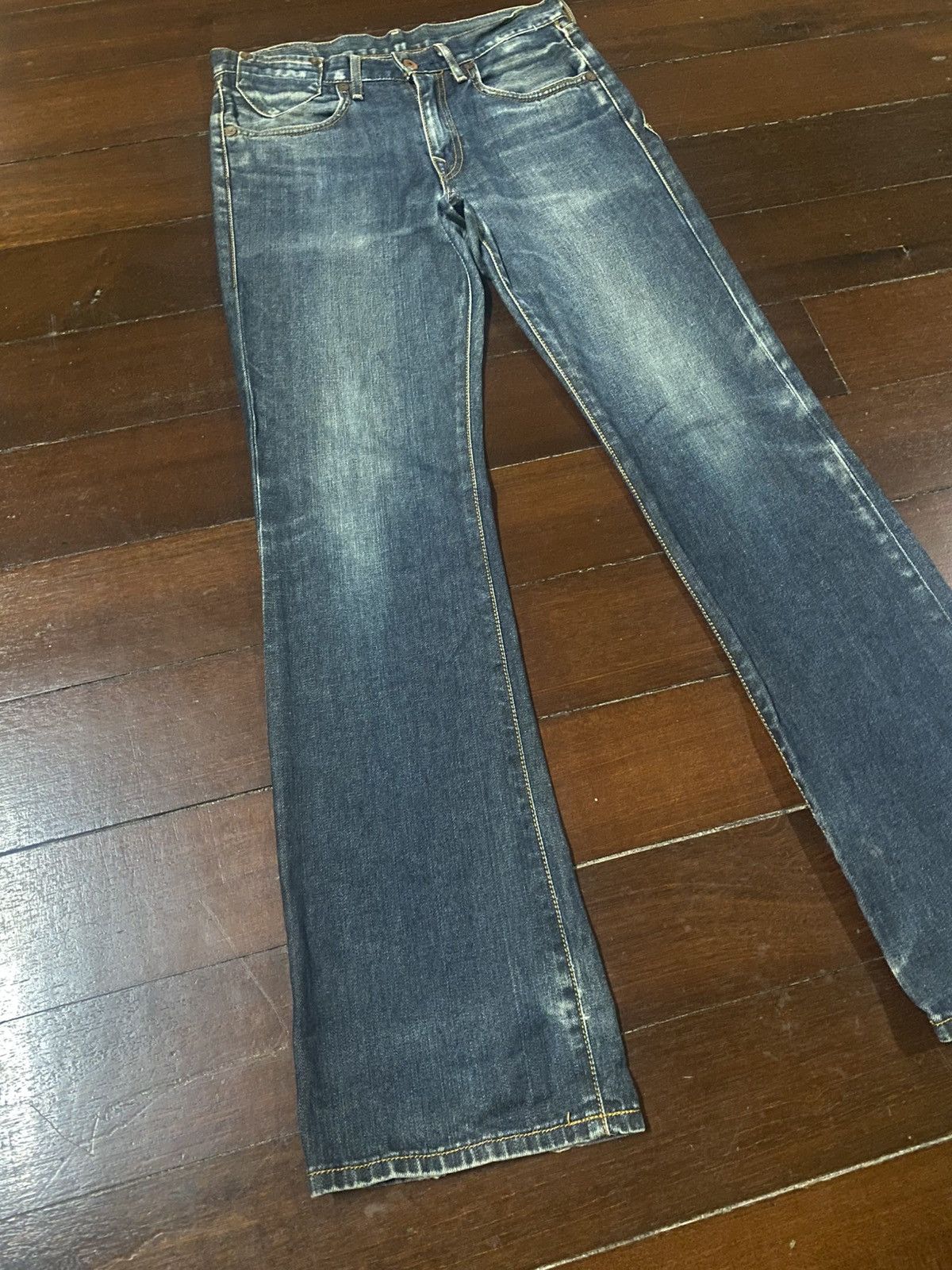 If Six Was Nine Y2K Flare Jeans Levis 517 Japan Denim Bootcut mud wash Size US 32 / EU 48 - 3 Thumbnail