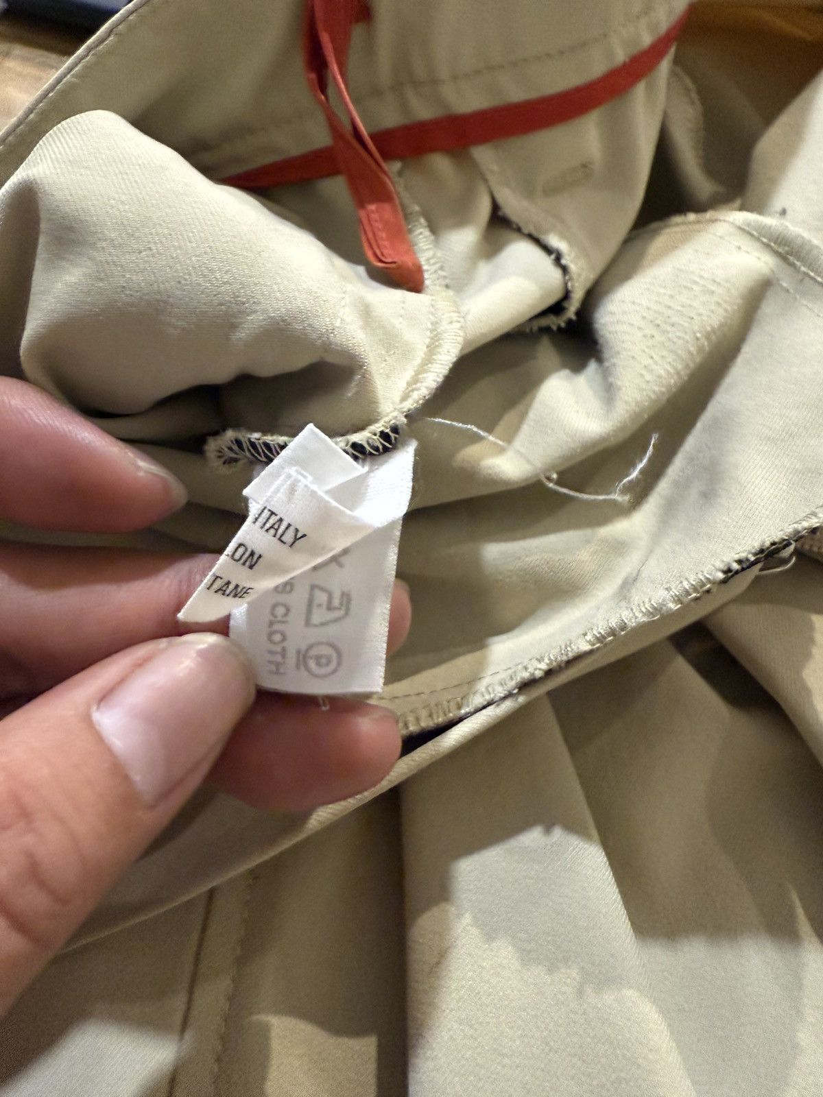Prada Prada Beige Red Tab Chinos/Pant Size US 28 / EU 44 - 11 Thumbnail