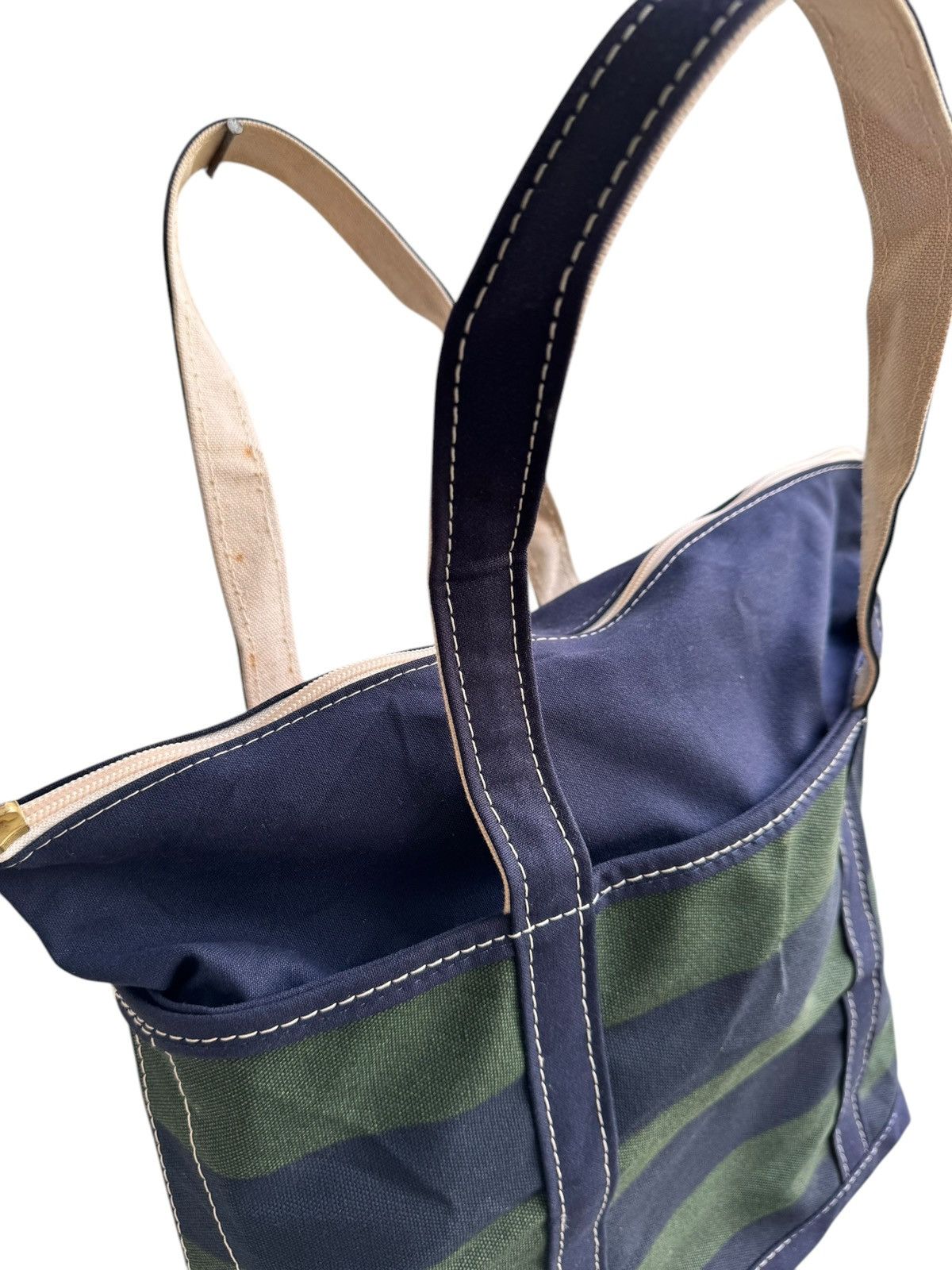L.L. Bean × Vintage Vintage Duck Canvas L.L Bean Stripe made Usa Size ONE SIZE - 9 Thumbnail