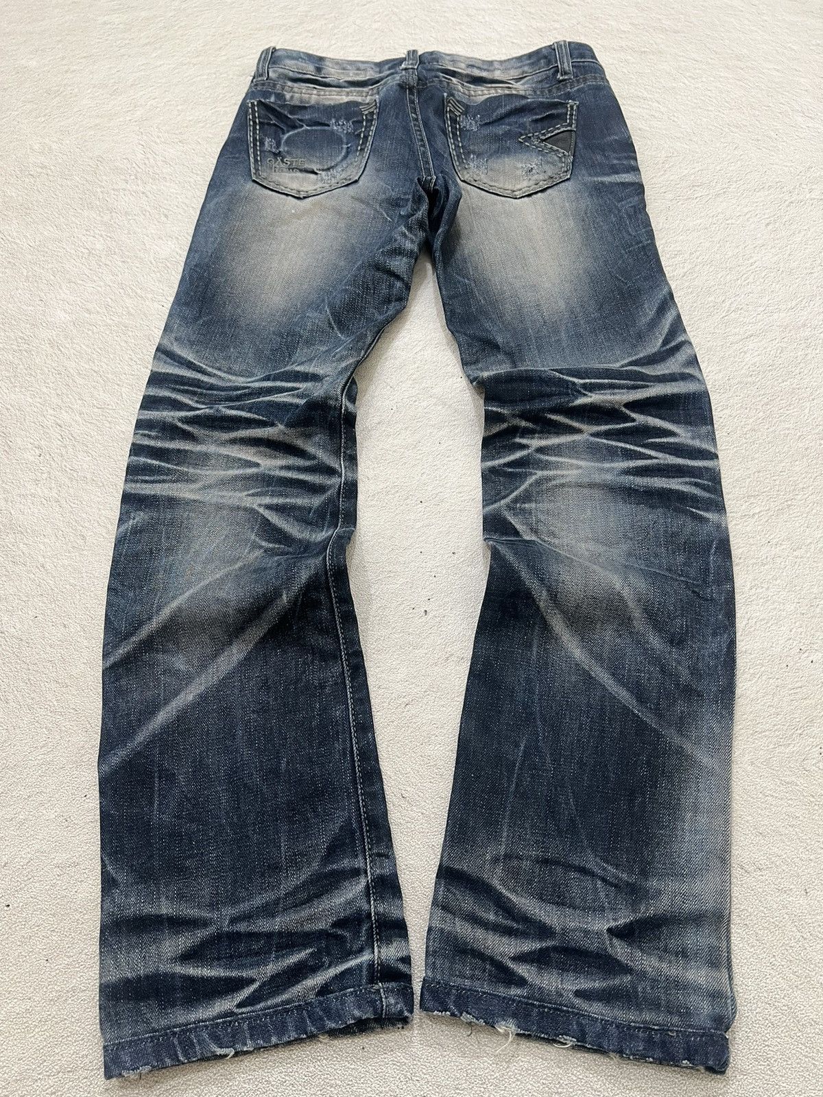 Hysteric Glamour × Undercover 2000s Japanese Tornado Ppfm Vkei Flare Jeans y2k Lgb Ifsix Size US 27 - 2 Thumbnail