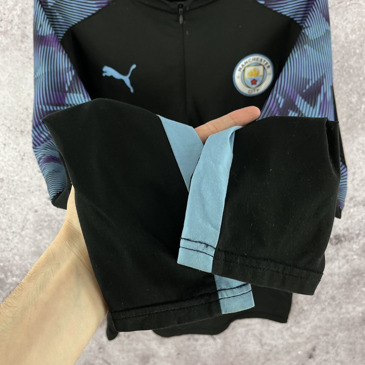 Puma Puma Manchester City Full Zip Track Training Jacket Size XL Size US XL / EU 56 / 4 - 6 Thumbnail