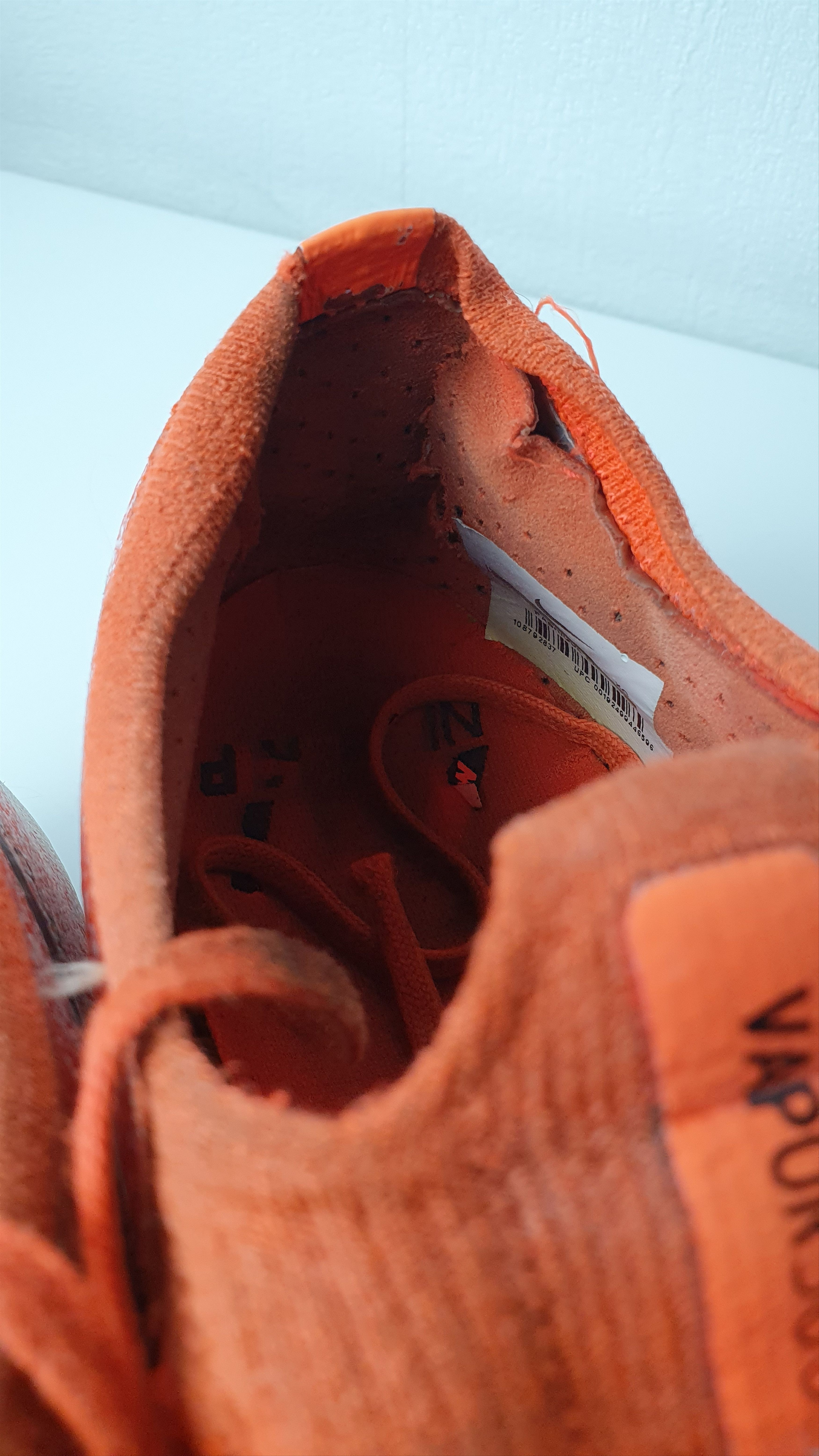 Nike Football Cleats Mens Nike Mercurial Vapor 12 Elite AG Size US 12.5 / EU 45-46 - 17 Thumbnail