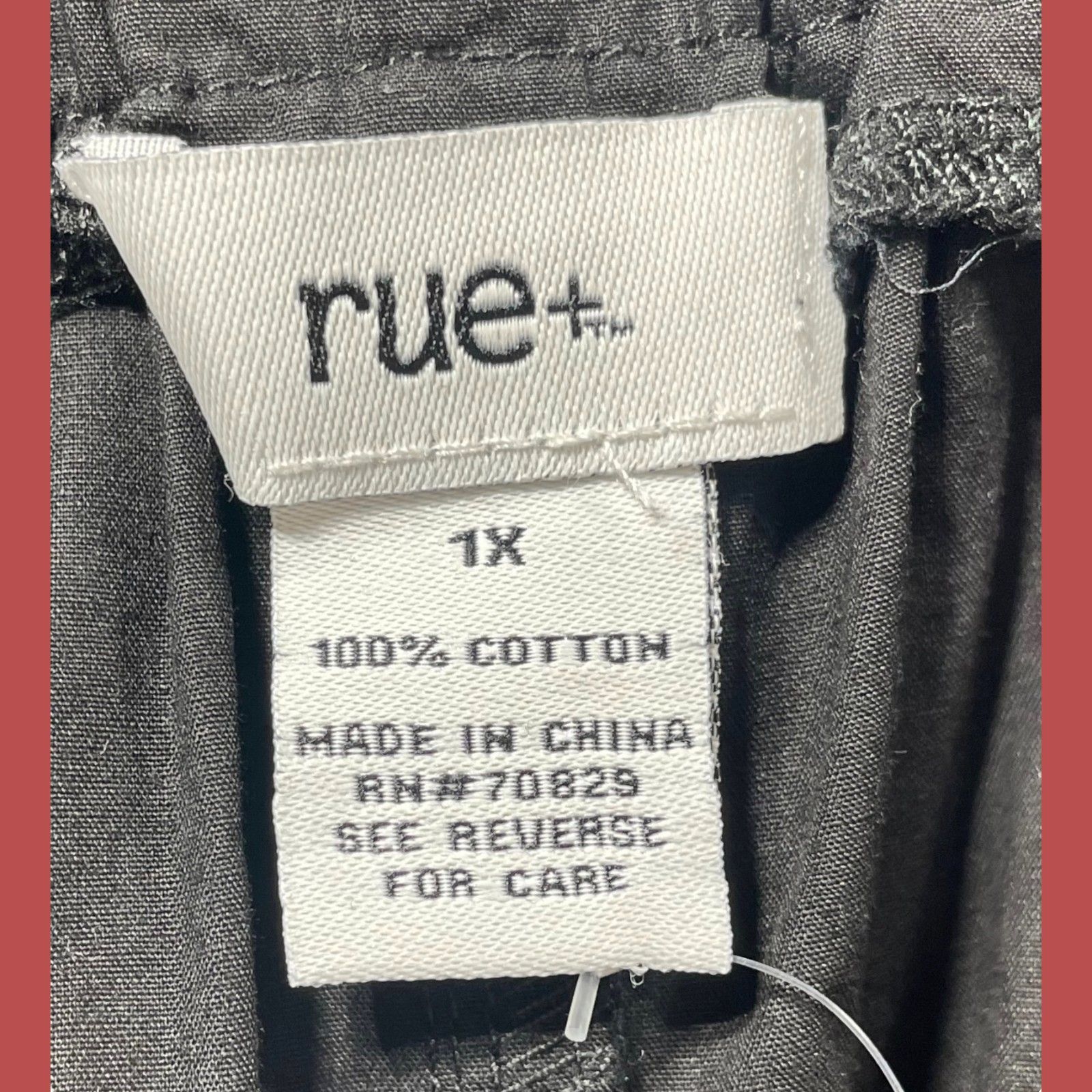 Other Rue + - Women's Cozy Cargo Jogger Pants With Multi Pockets - Size 36" / US 14 / IT 50 - 9 Thumbnail
