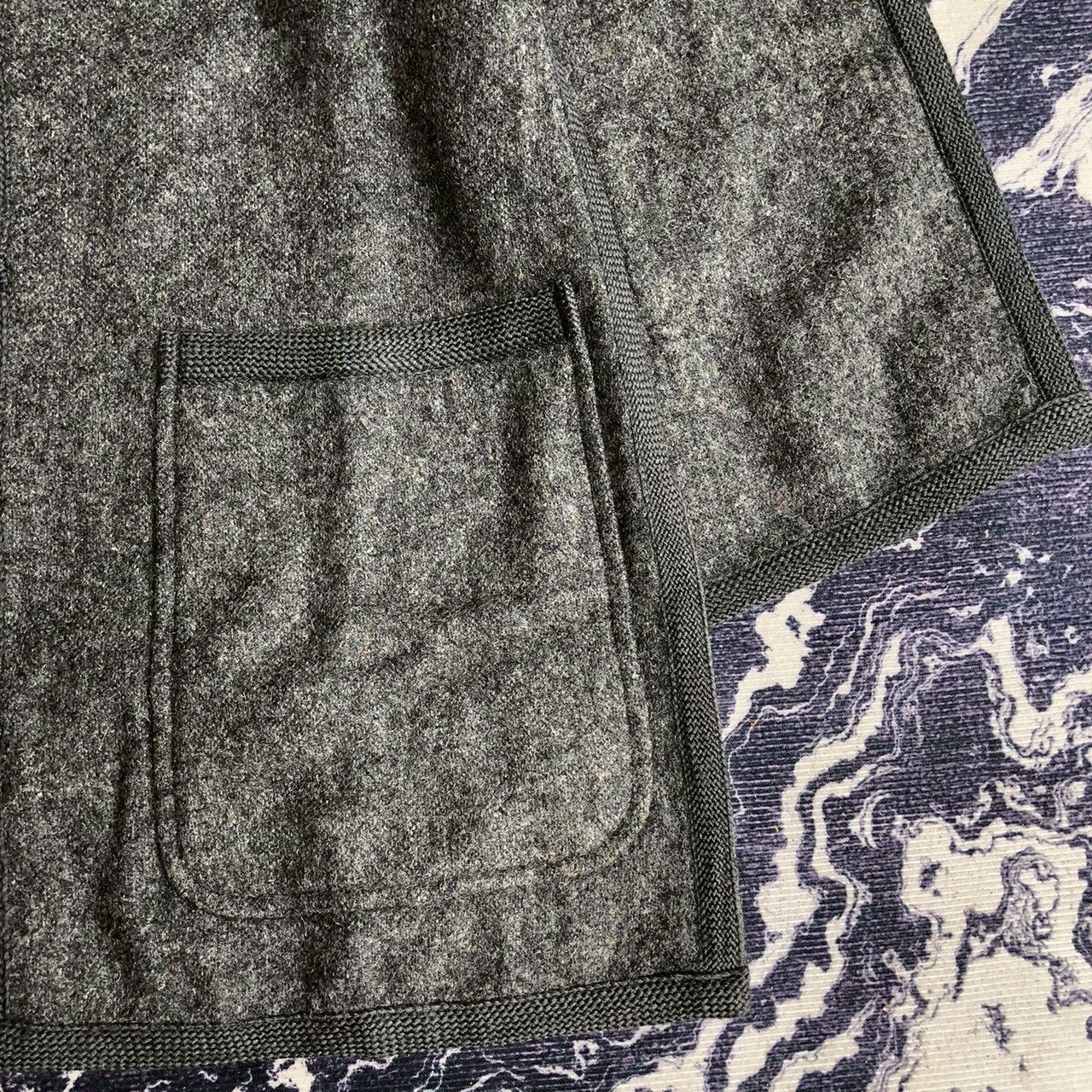 Yves Saint Laurent Vintage 80s Yves Saint Laurent Paris Wool Duffle Coat Size S / US 4 / IT 40 - 5 Thumbnail