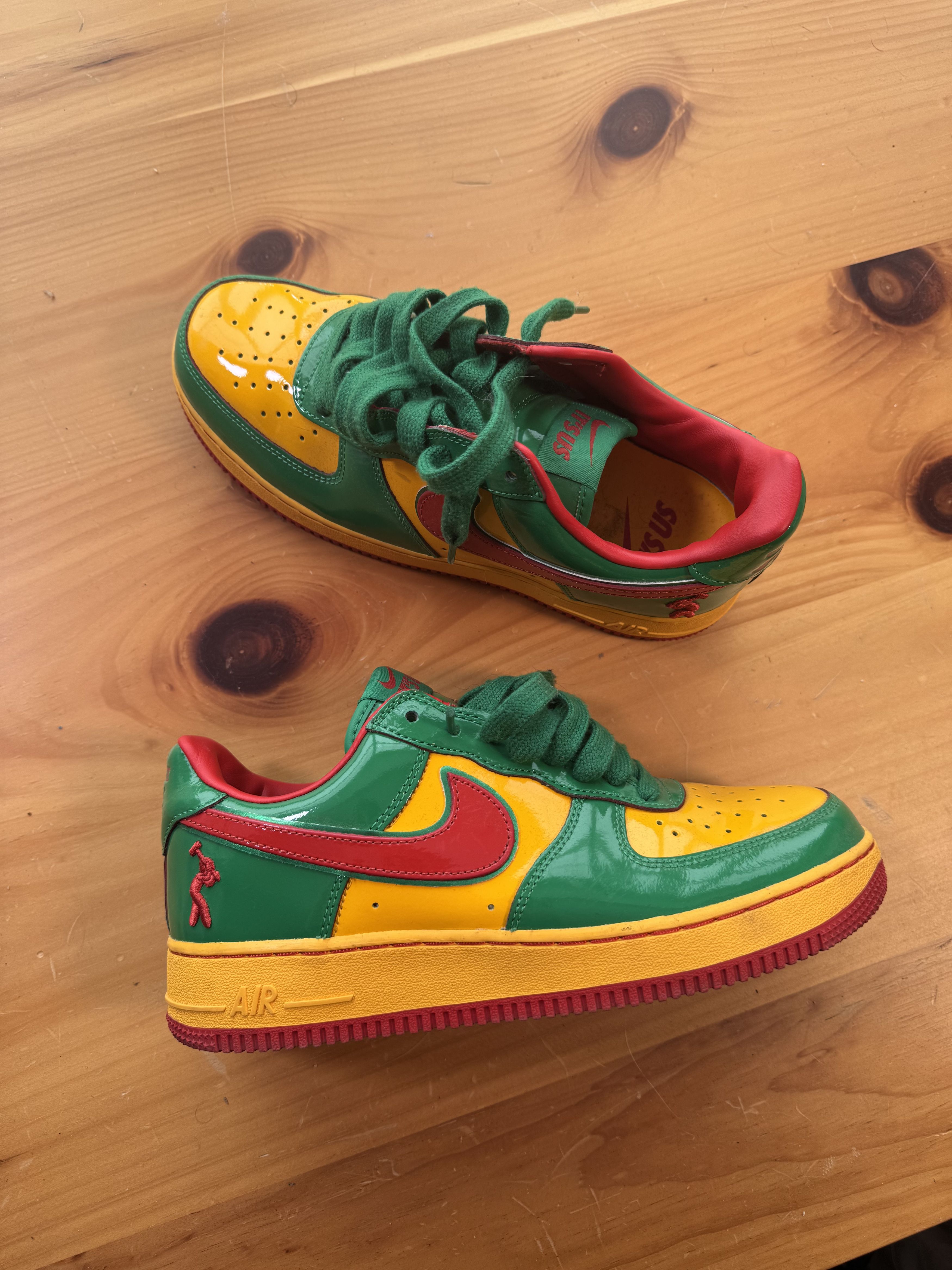 Nike Nike x Concrete Boys Air force 1 Lucky Green Size US 8 / EU 41 - 1 Thumbnail