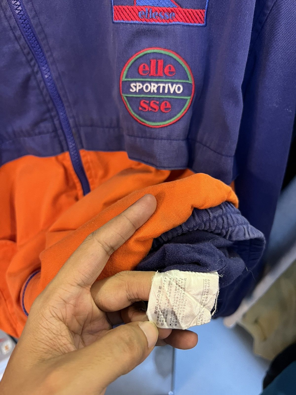Ellesse × Vintage Ellese Prendi La Tua Forza Sportivo Jacket Size US M / EU 48-50 / 2 - 7 Thumbnail