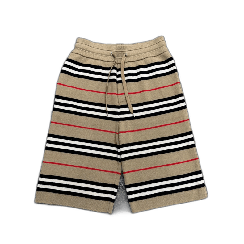 Burberry Burberry Wool Knit Striped Shorts Size S-yf Size US 27 - 1 Thumbnail