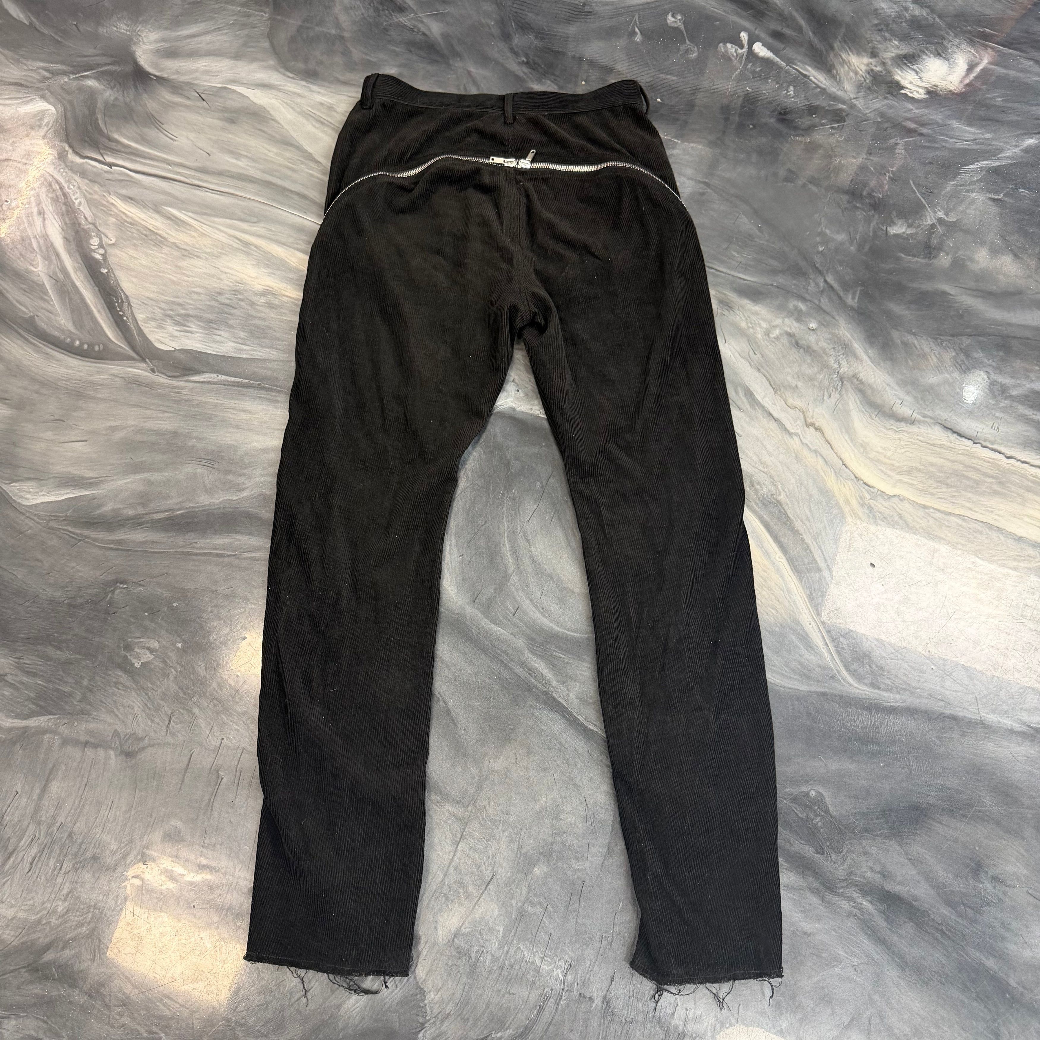 Rick Owens Rick Owens Black Concordians Bolan Banana Trousers Size US 34 / EU 50 - 3 Thumbnail