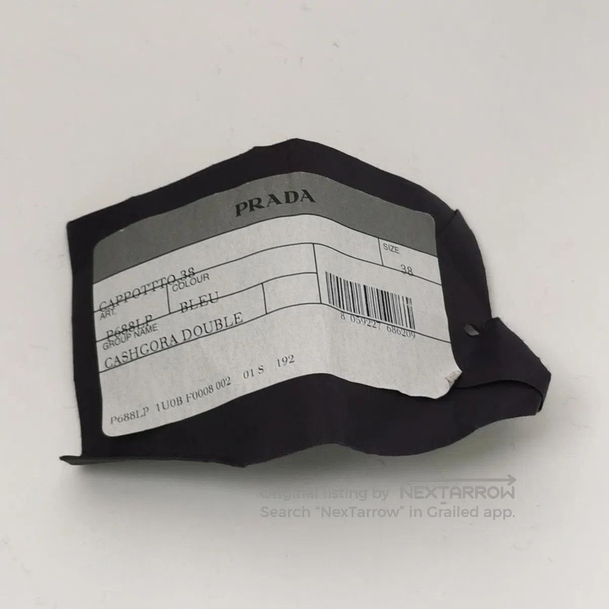 Prada Prada Wool Blend Double-Breasted Coat . Size US S / EU 44-46 / 1 - 3 Thumbnail