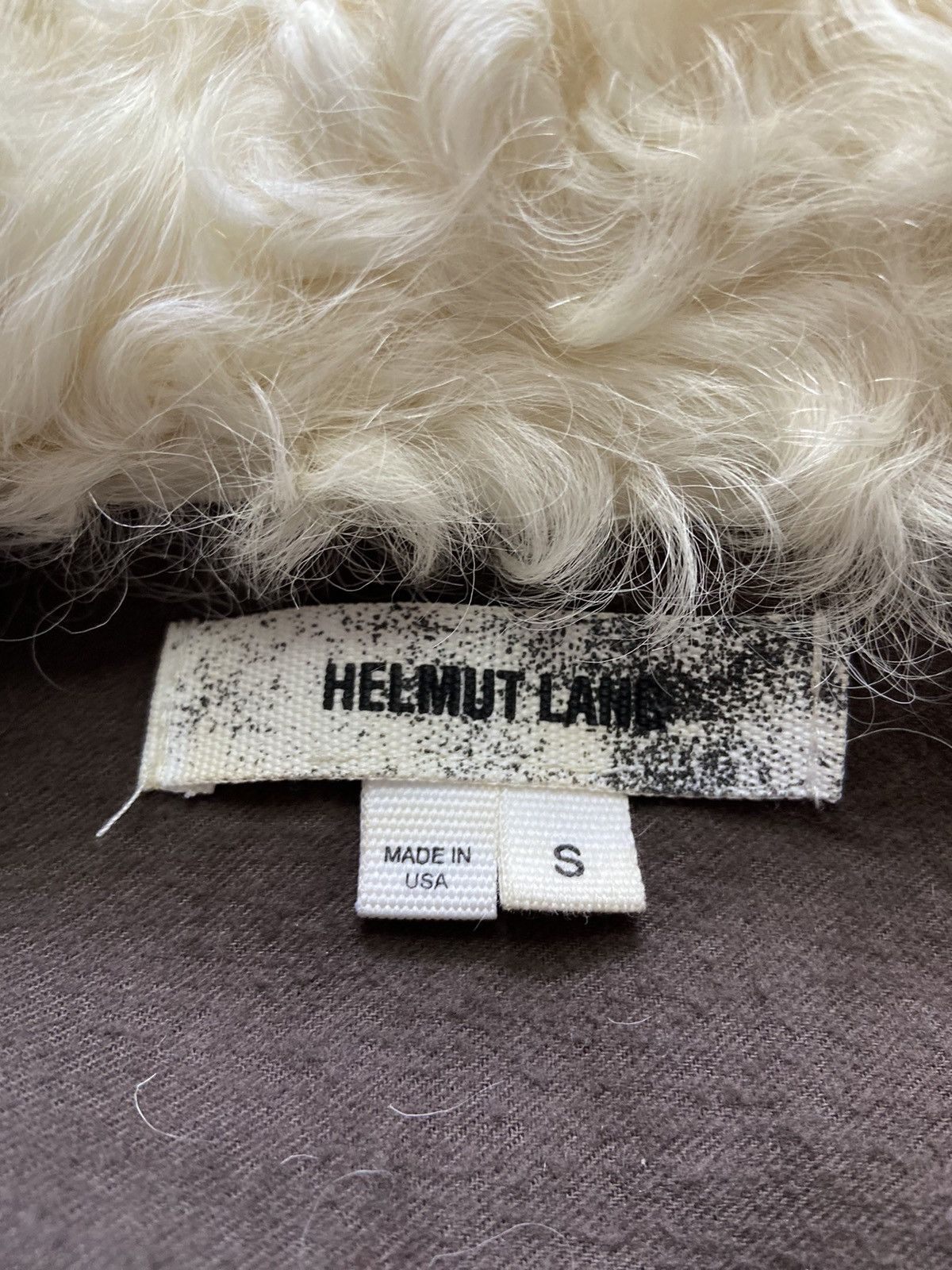 Helmut Lang Helmut Lang earth washed Fur high neck jacket Size S / US 4 / IT 40 - 8 Thumbnail