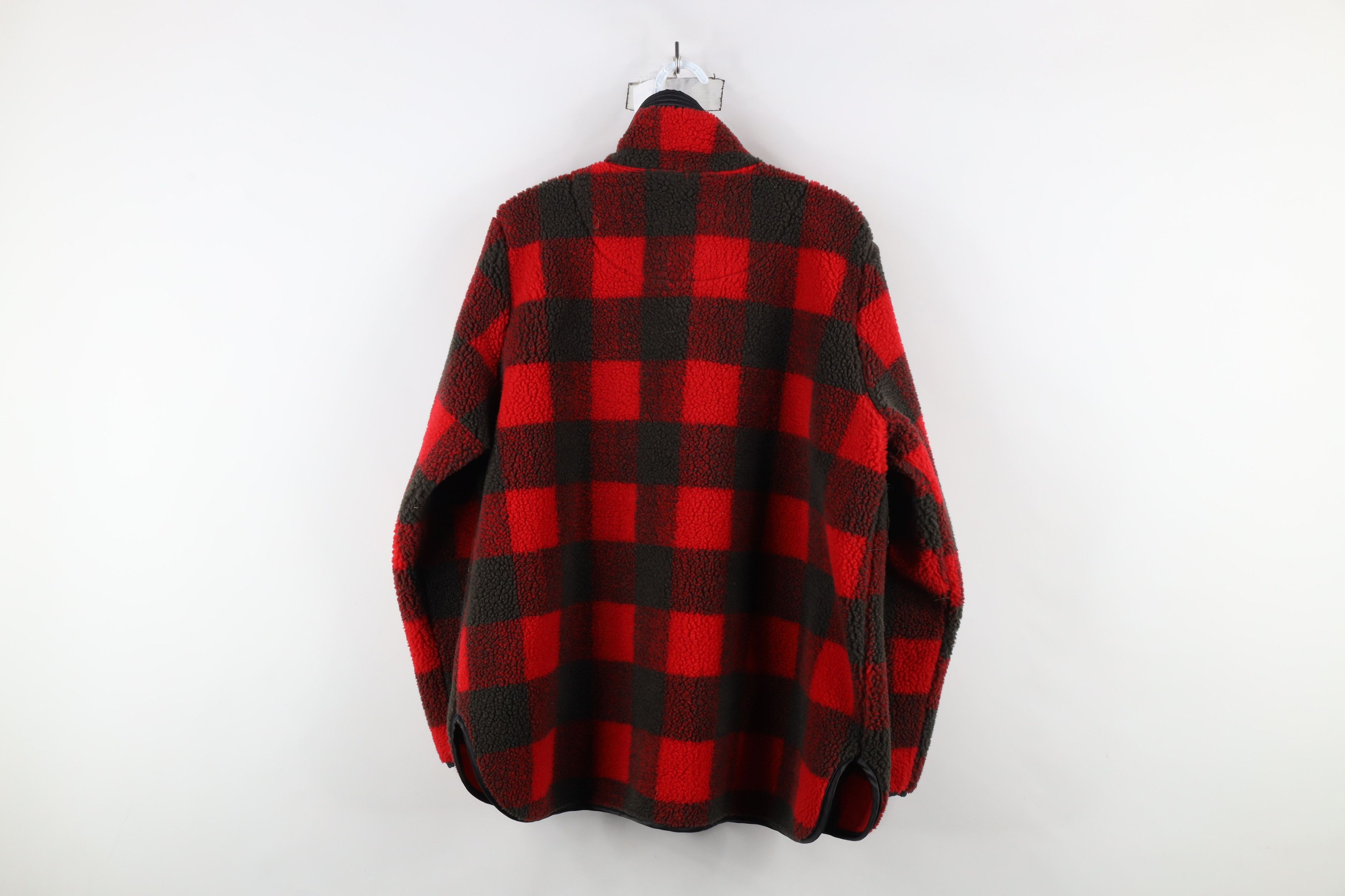 Abercrombie & Fitch × Vintage Vintage Y2K Abercrombie & Fitch Fleece Half Zip Sweater Size L / US 10 / IT 46 - 8 Thumbnail