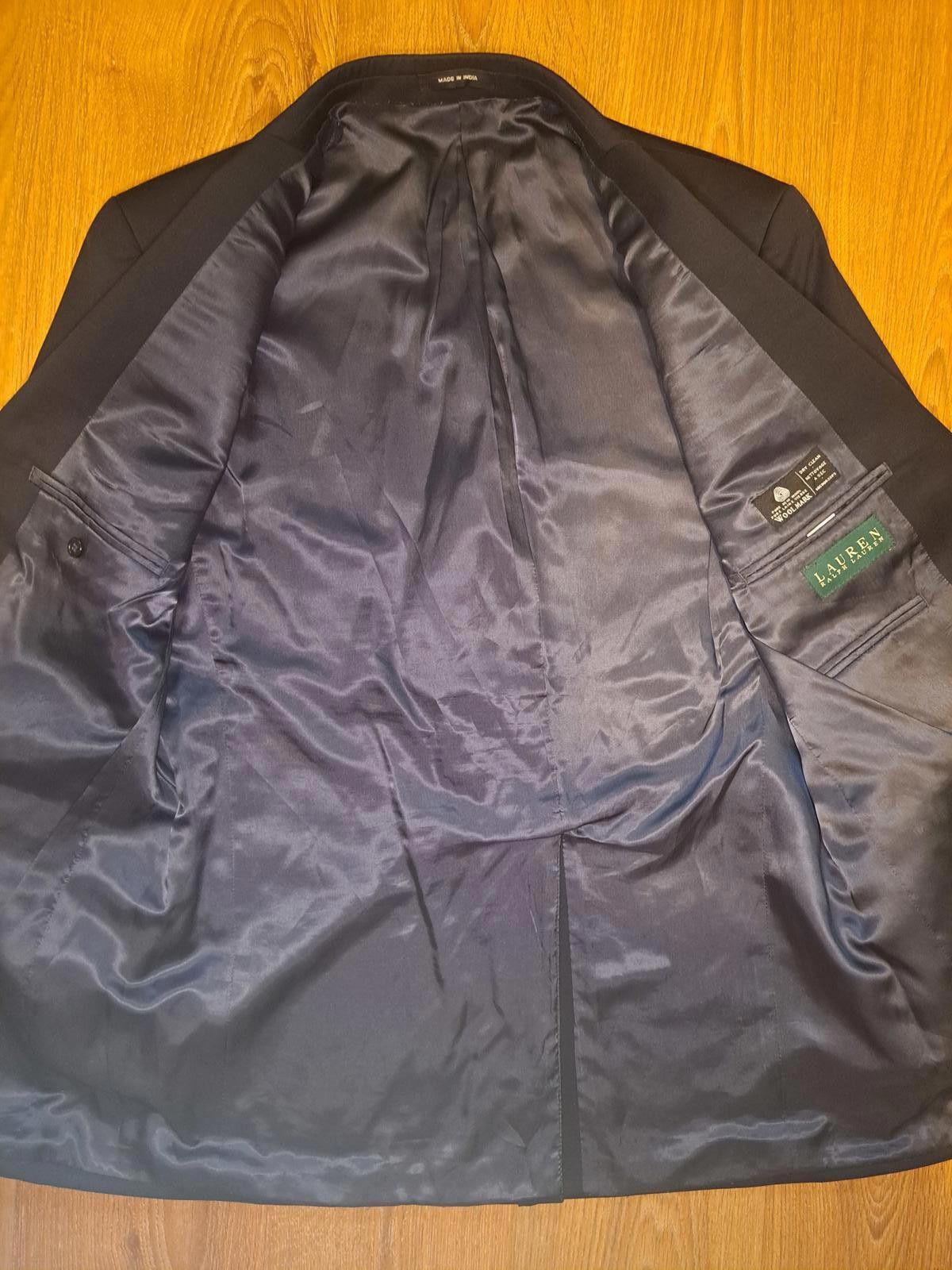 Polo Ralph Lauren Ralph Lauren Blazer Mens 42L Navy Blue Gold Buttons Wool Size 42L - 6 Thumbnail